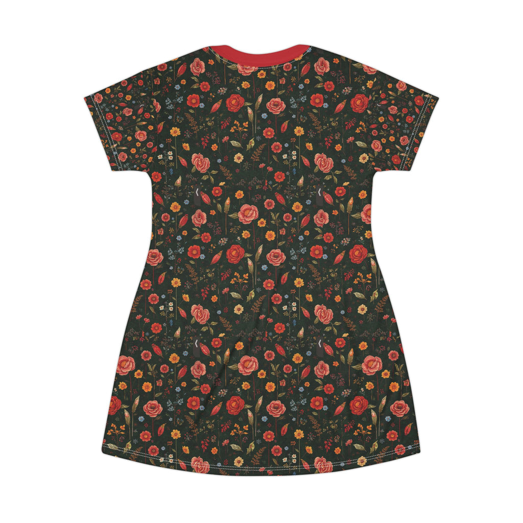 Spring Garden T-Shirt Dress