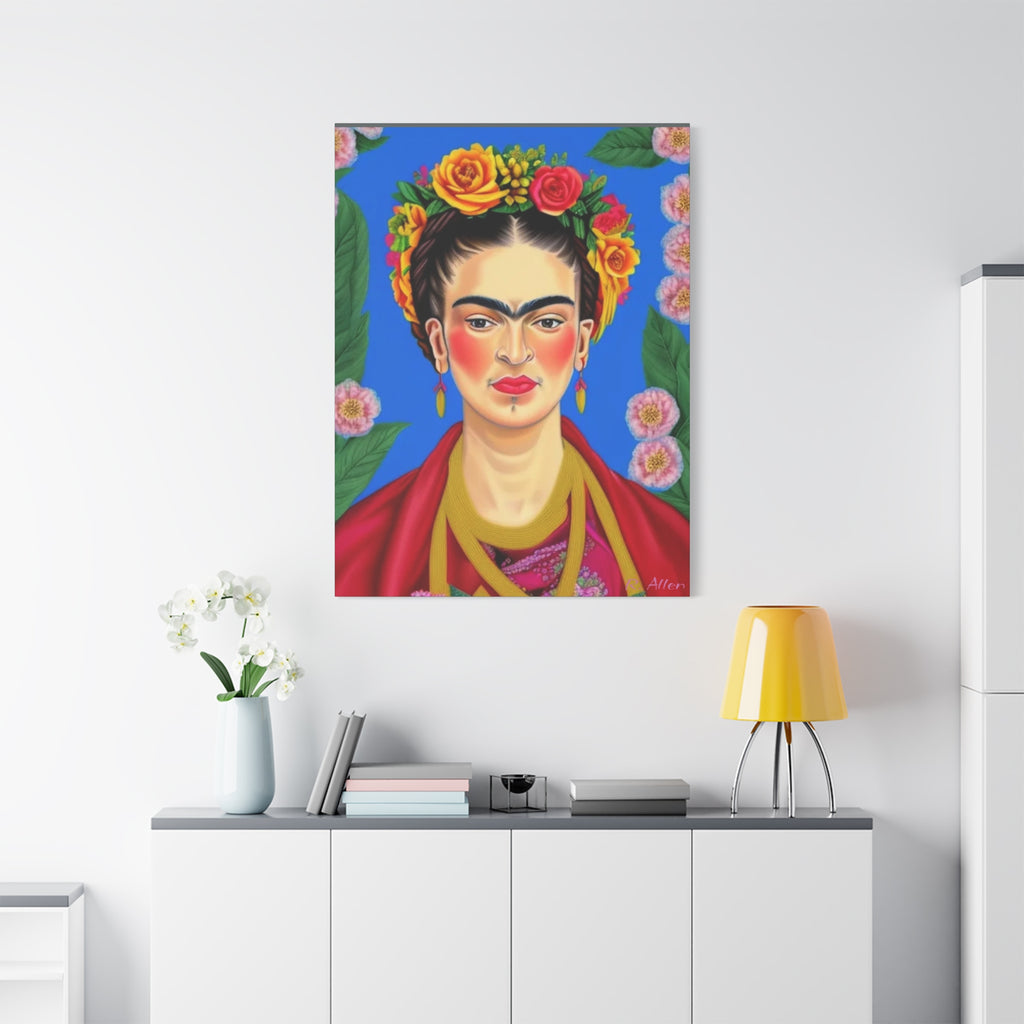 Flower Crown Frida- Original Print
