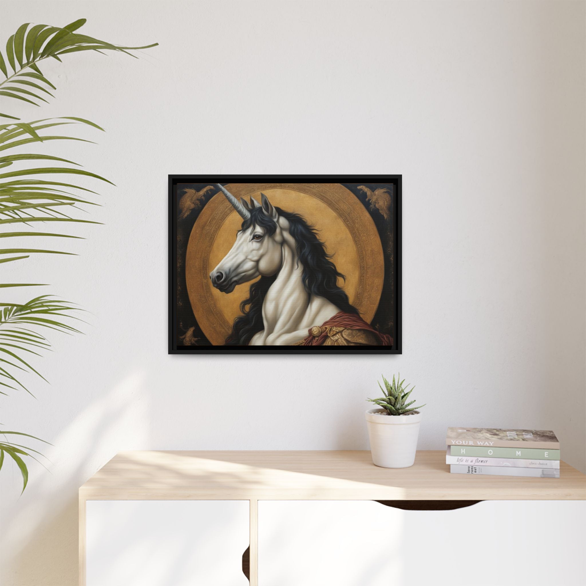 I am the Unicorn Portrait - Original Print