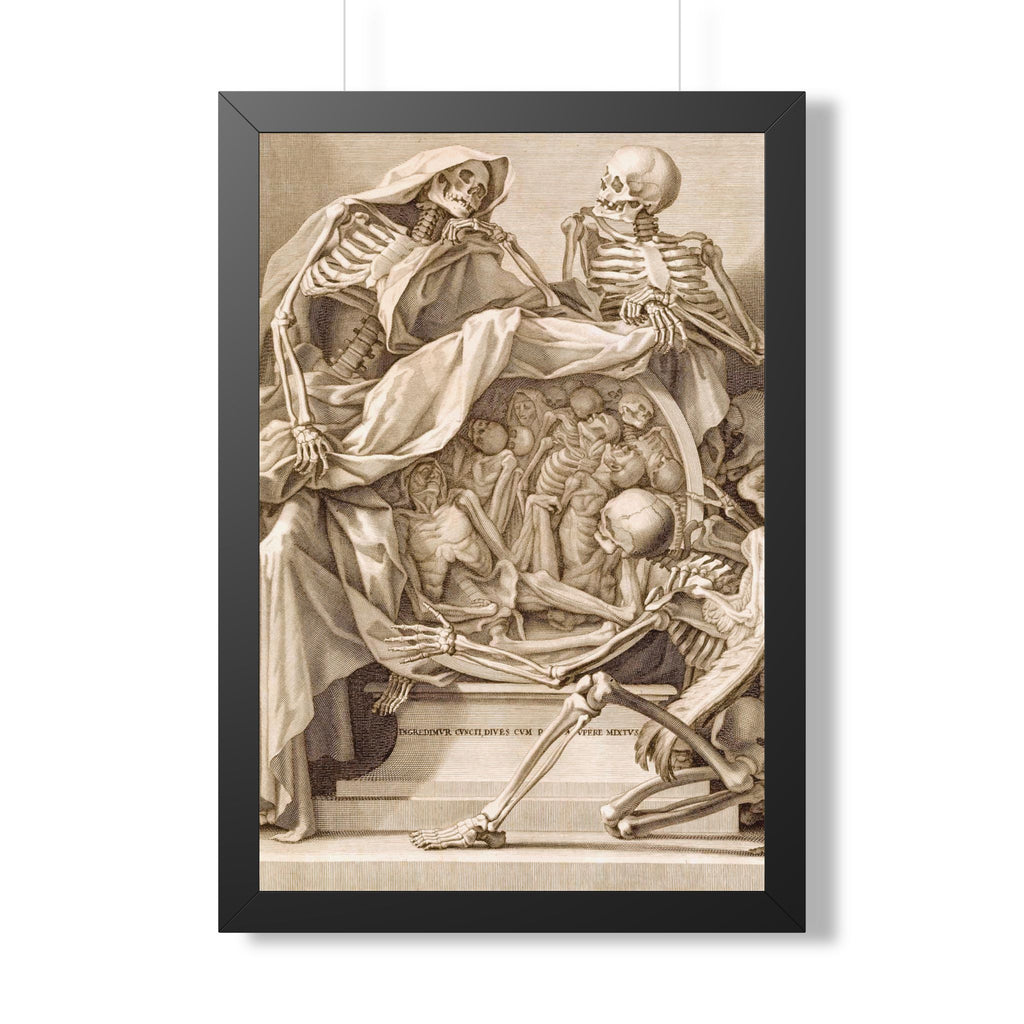 Dead Convrsation Framed Print