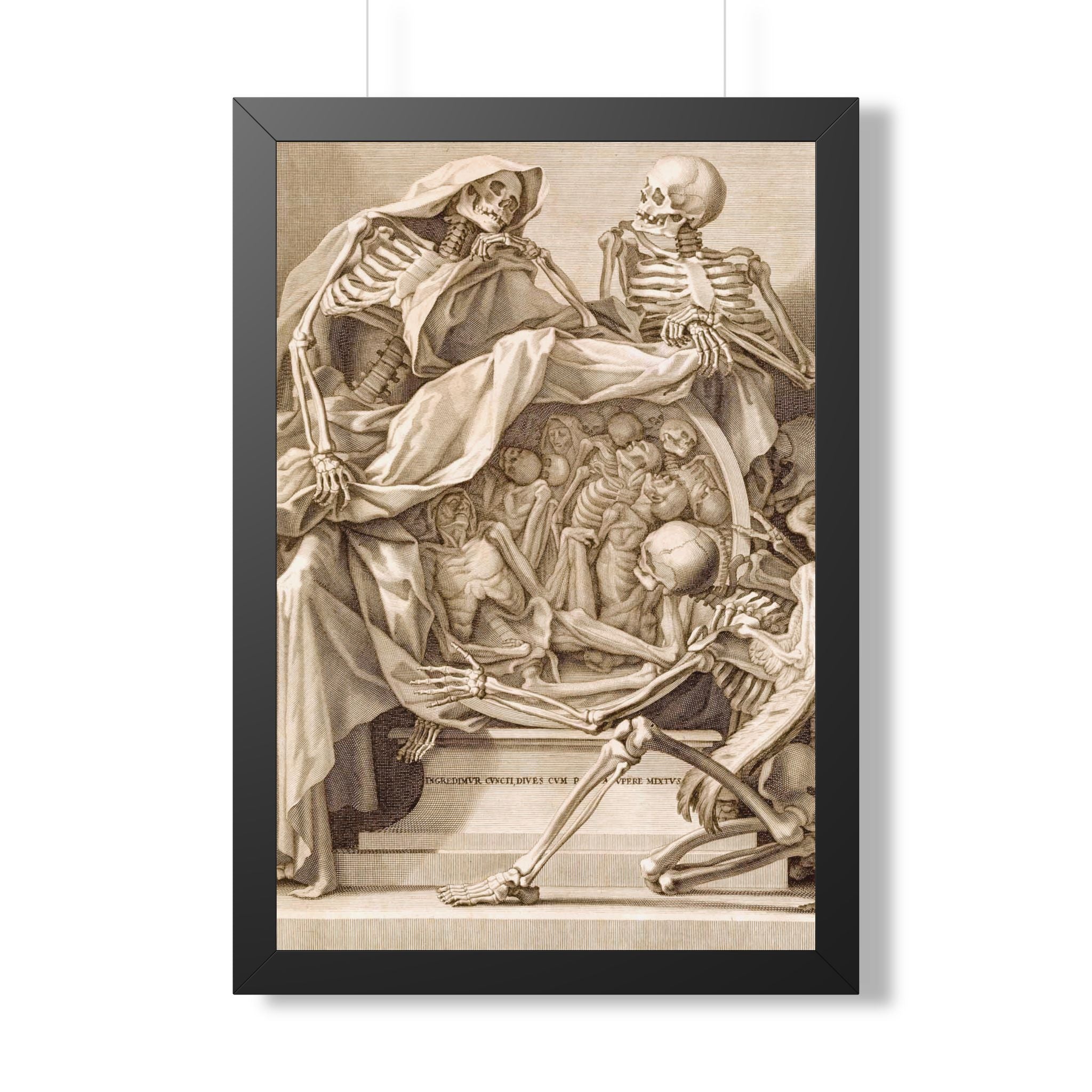 Dead Convrsation Framed Print