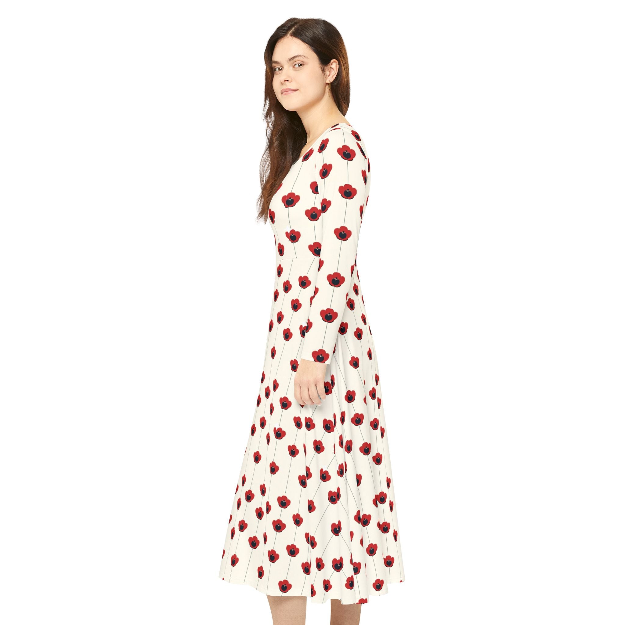 Poppy Dress — Long Sleeve Dress