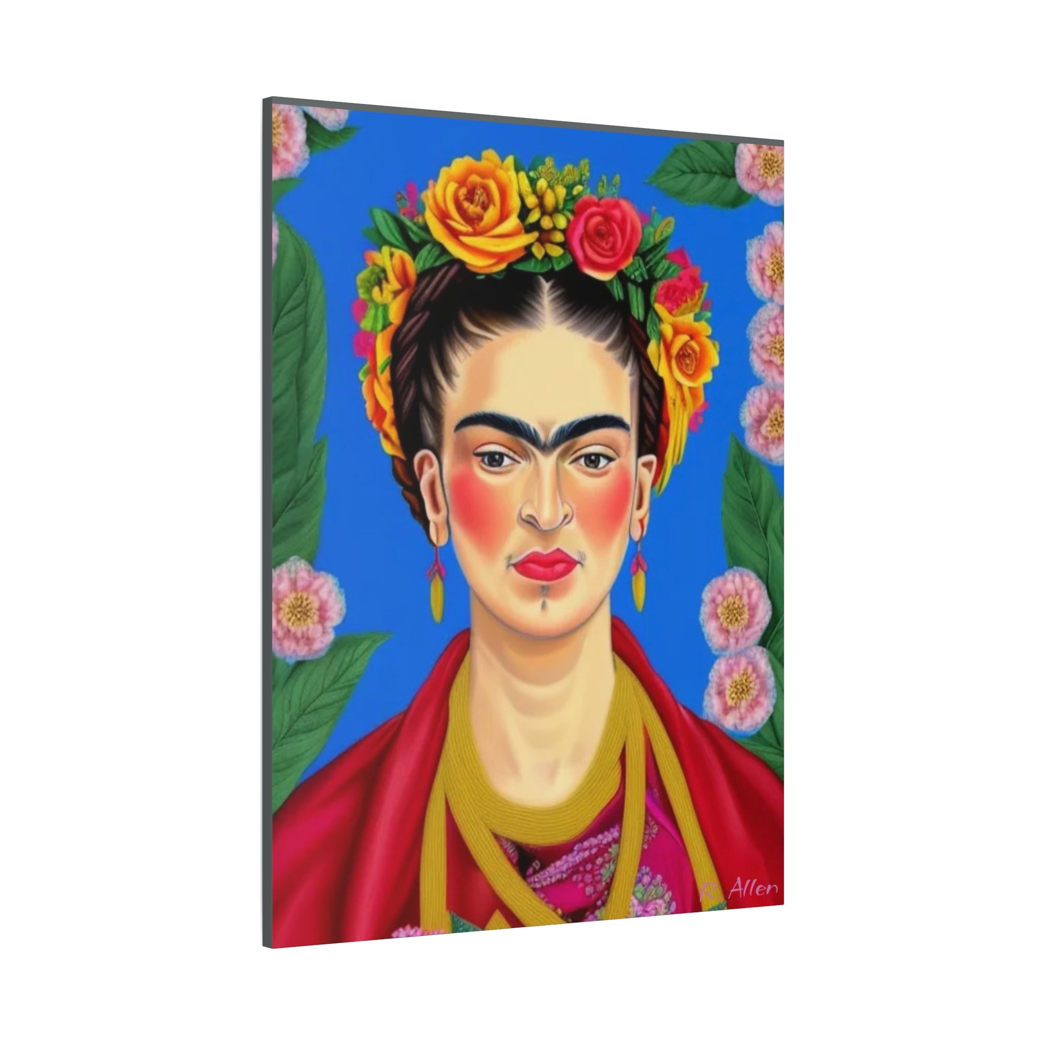 Flower Crown Frida- Original Print