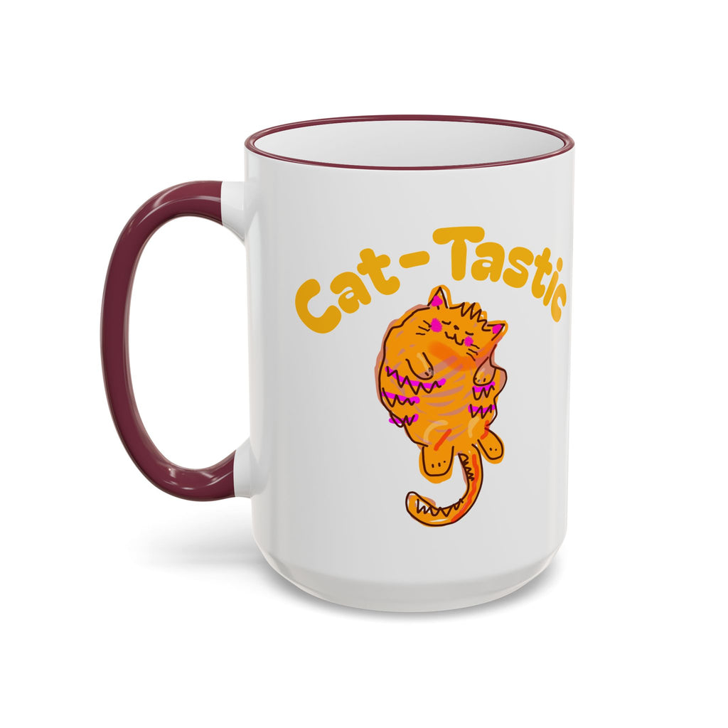 Cat-Tastic Mug — Cute Orange Cat Coffee Cup (11oz/15oz)