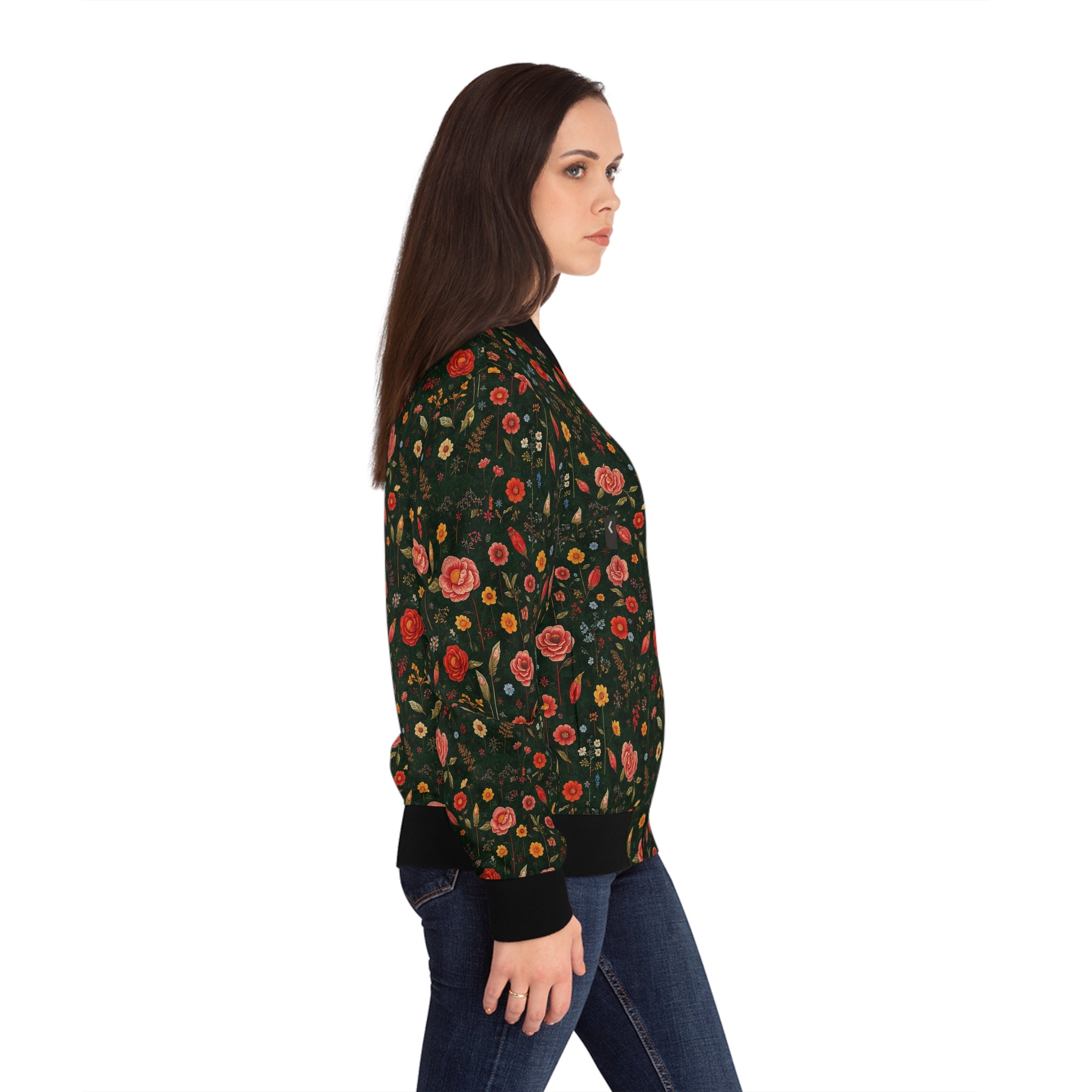 Spring Garden Bomber Jacket