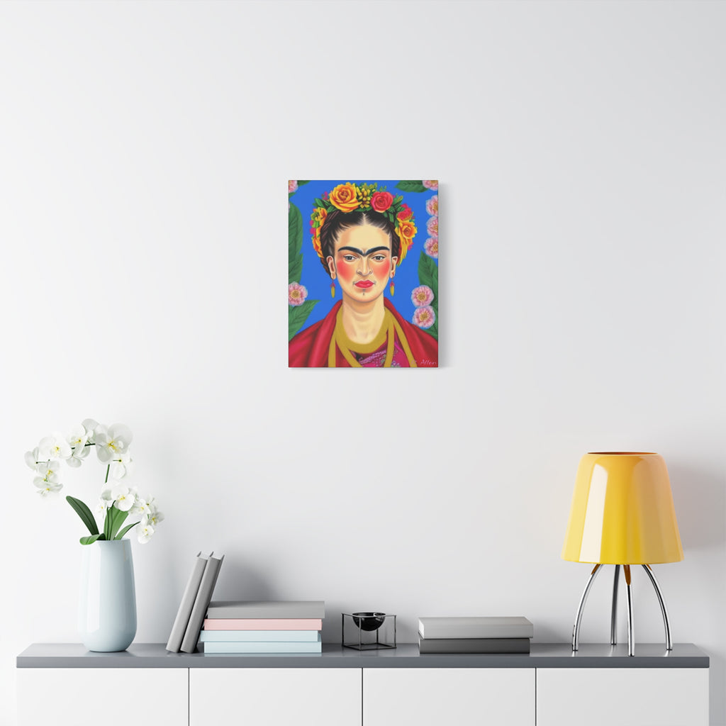 Flower Crown Frida- Original Print