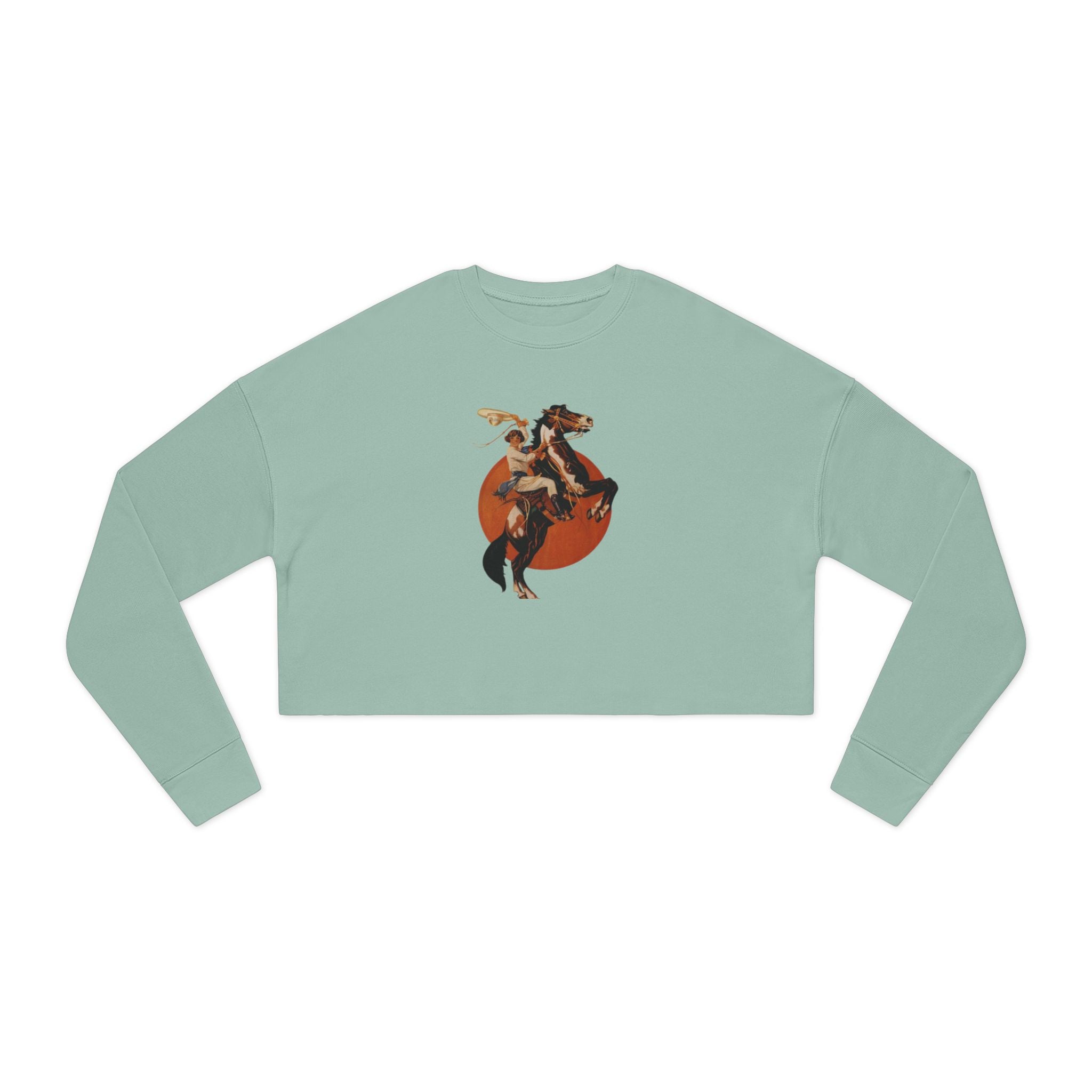 Ride ‘Em High Cropped Sweatshirt