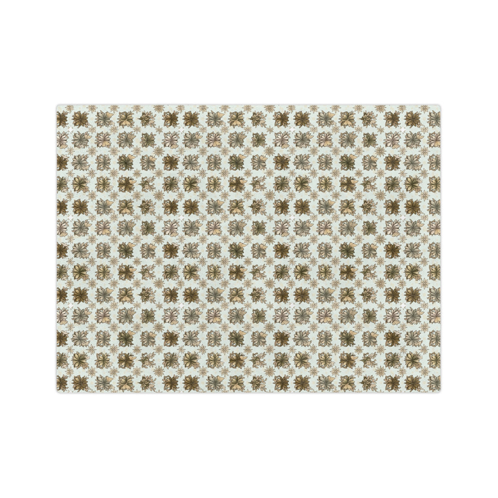 Velveteen Retro Crows Plush Throw