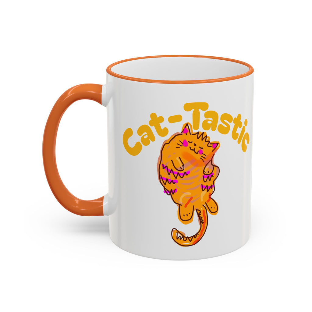 Cat-Tastic Mug — Cute Orange Cat Coffee Cup (11oz/15oz)