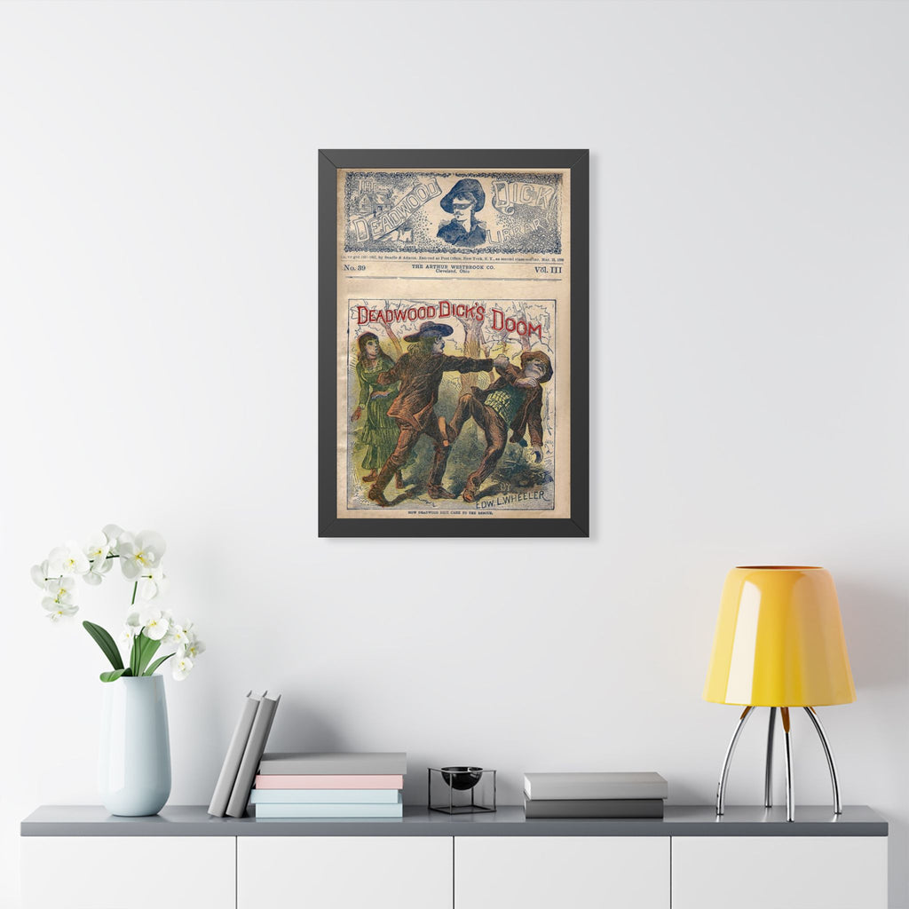 Deadwood Dick Framed Vintage Print