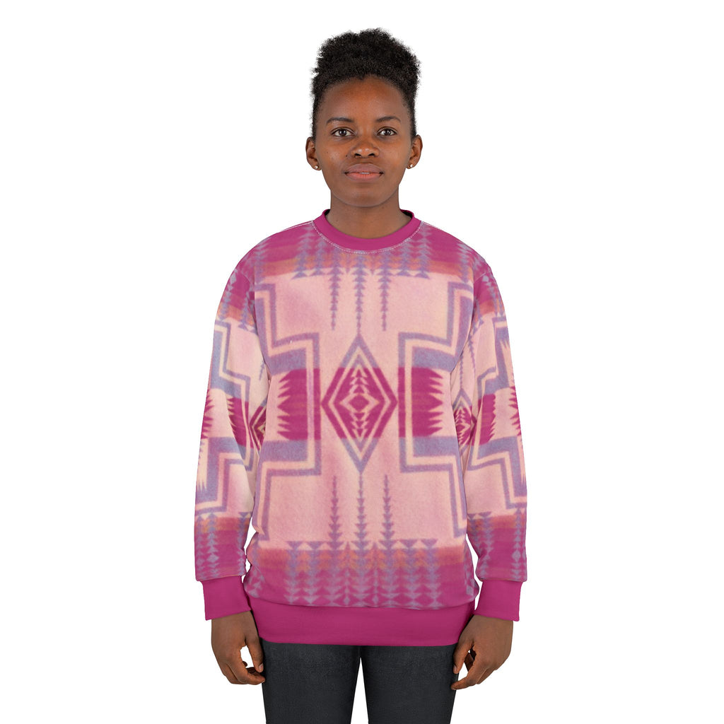 Dark Sunset Blanket Sweatshirt