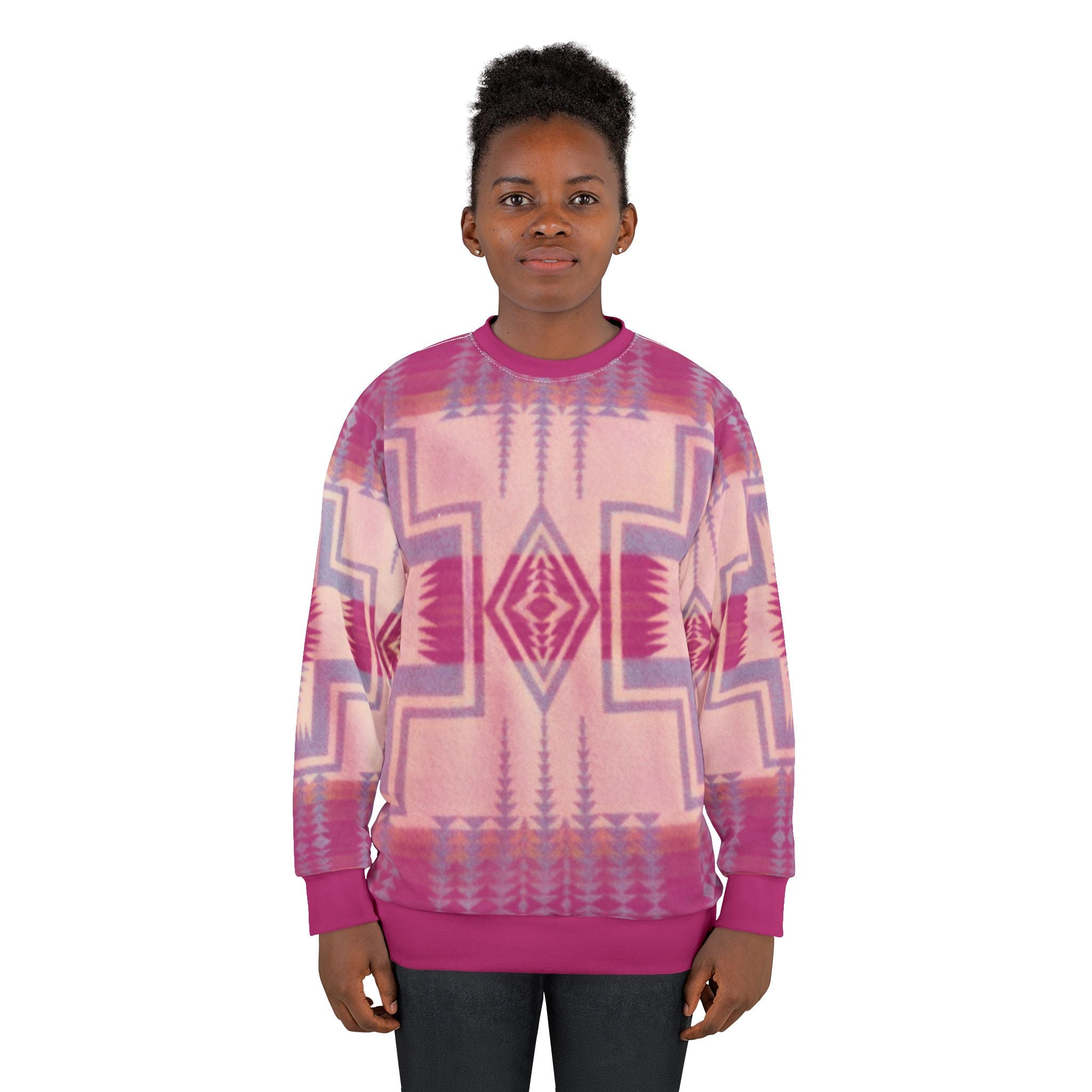 Dark Sunset Blanket Sweatshirt