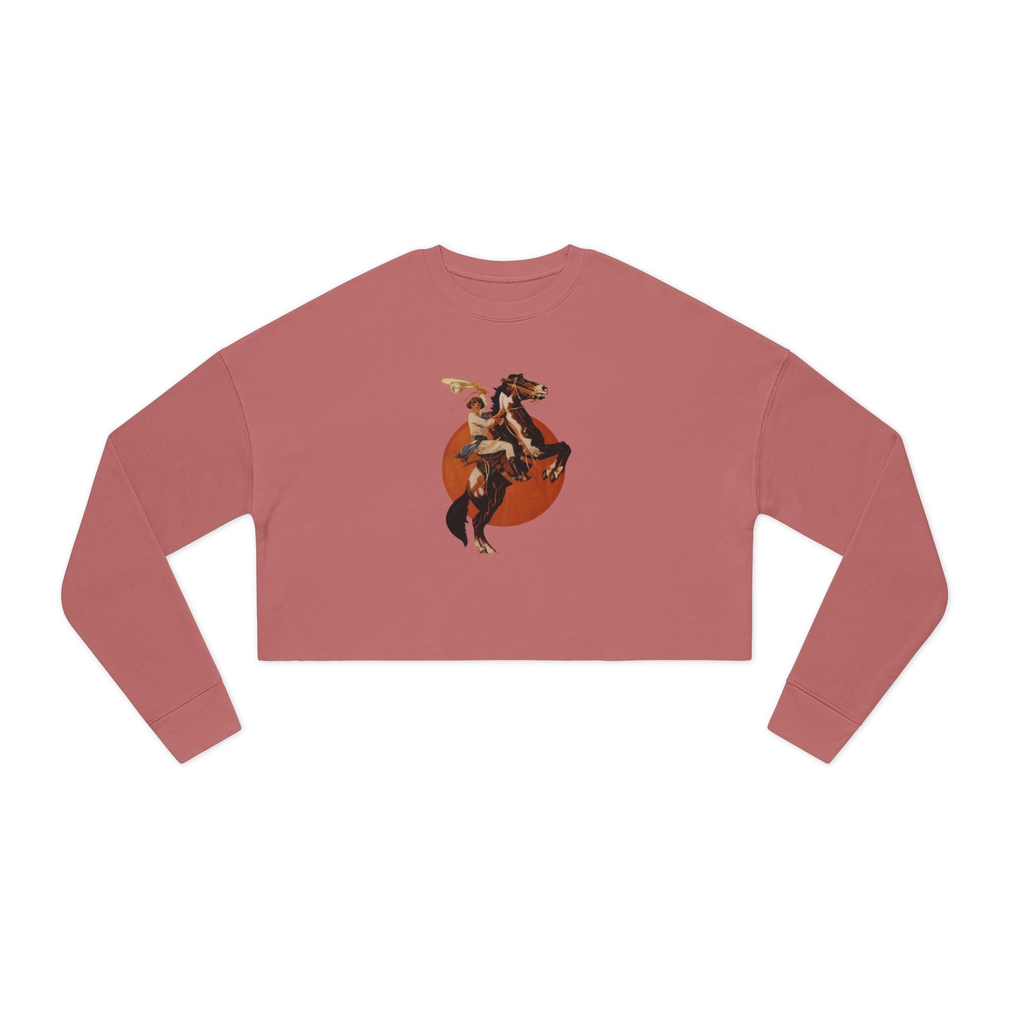 Ride ‘Em High Cropped Sweatshirt