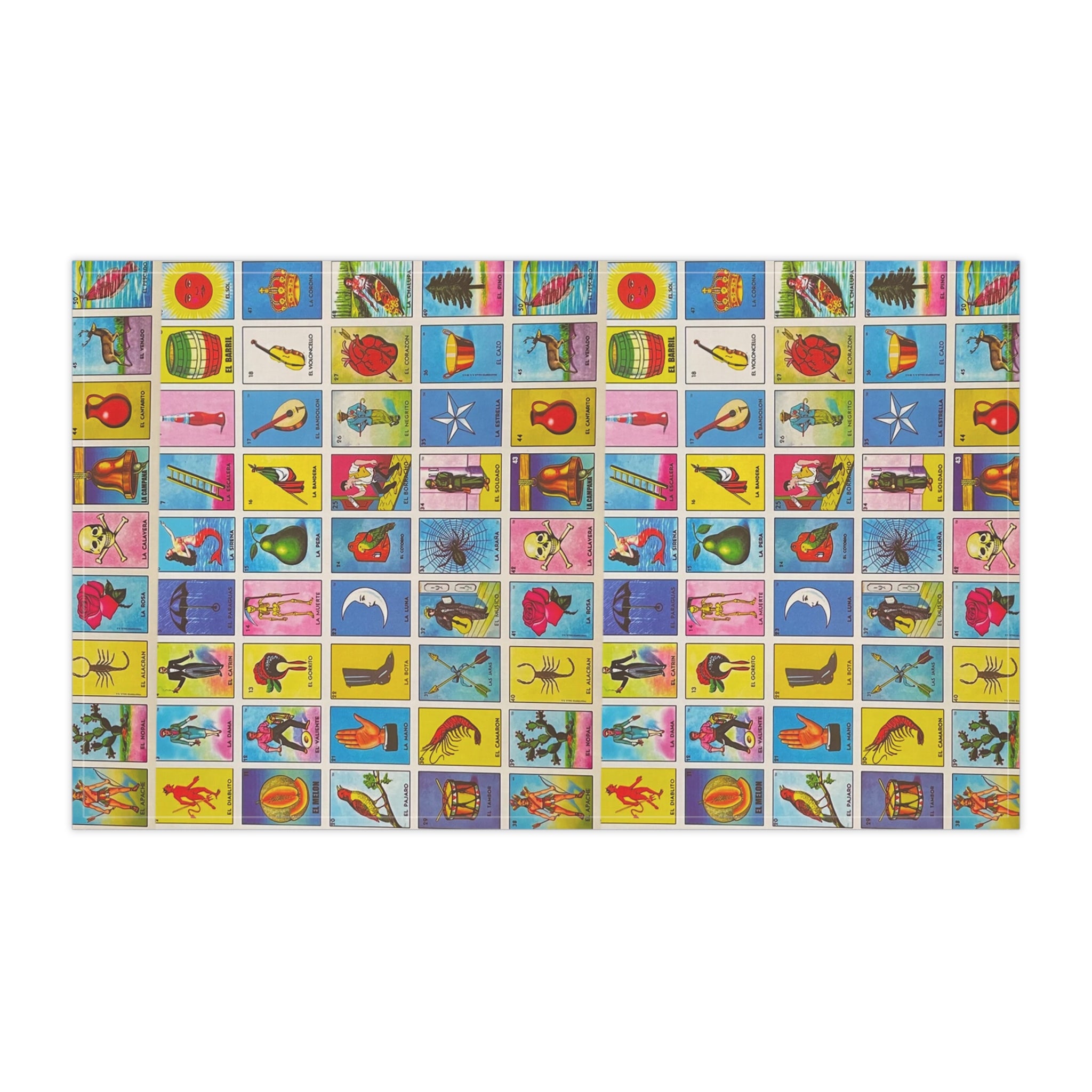Lotería Tea Towel