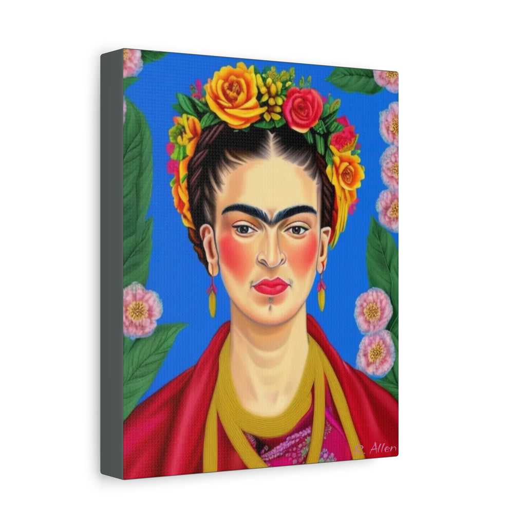 Flower Crown Frida- Original Print