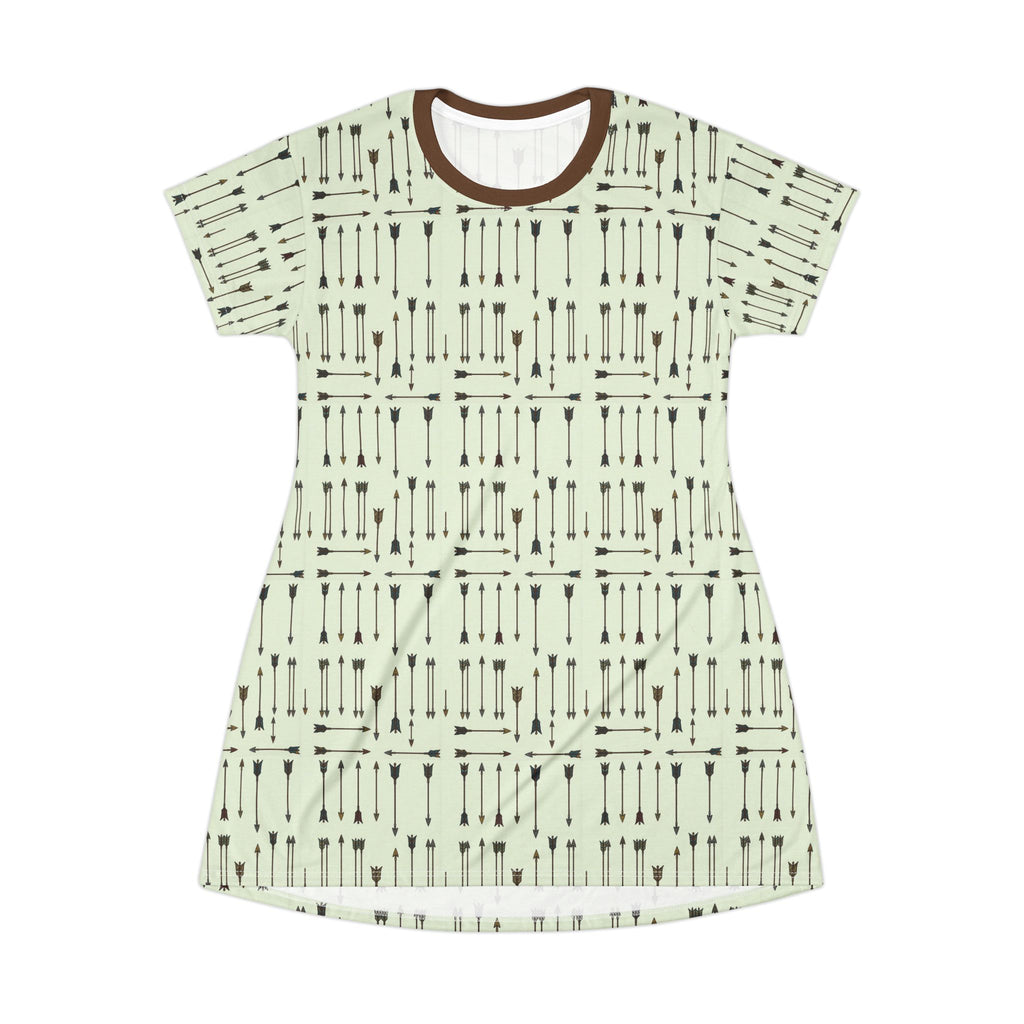 Double Arrow T-Shirt Dress