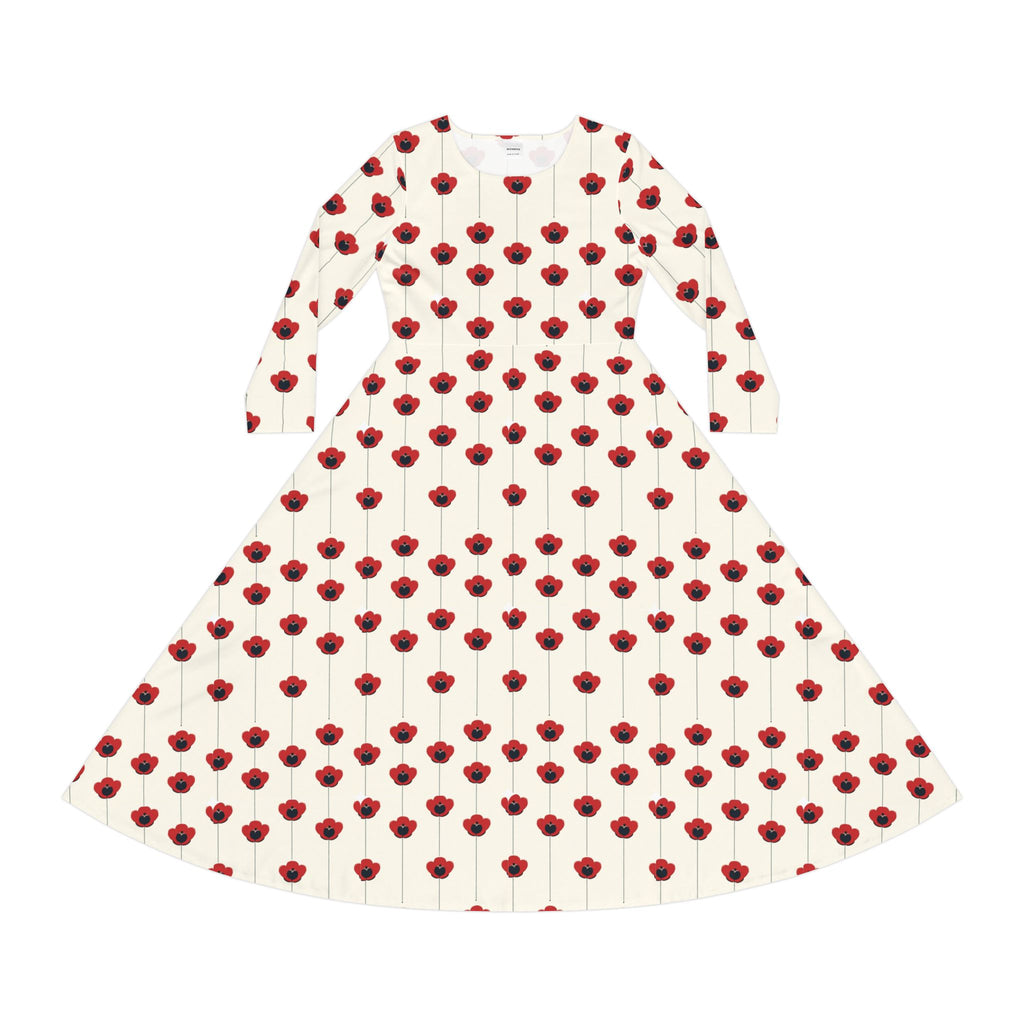 Poppy Dress — Long Sleeve Dress