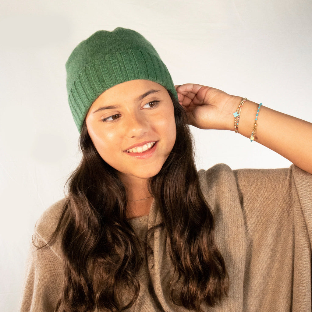 Basic Cashmere Beanie for Kids