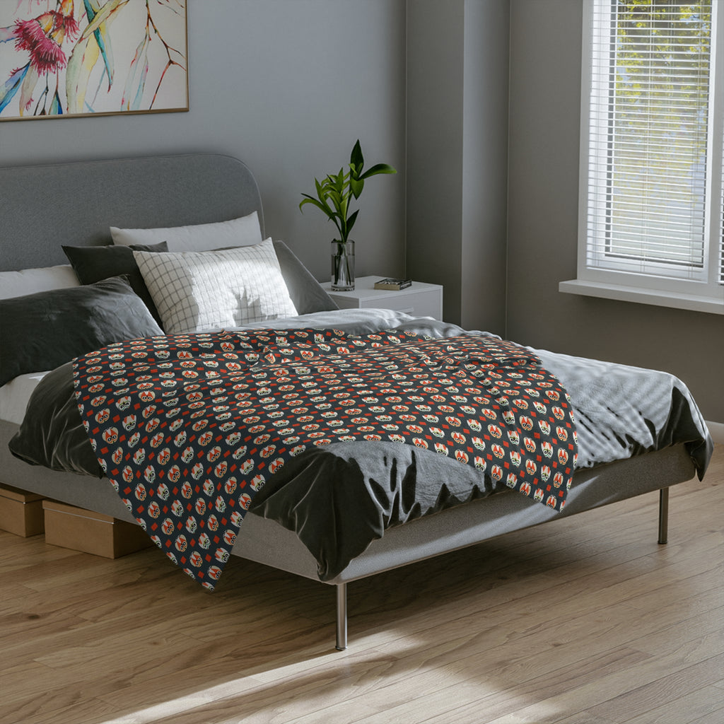 Camp Cozy Wood Owl Throw