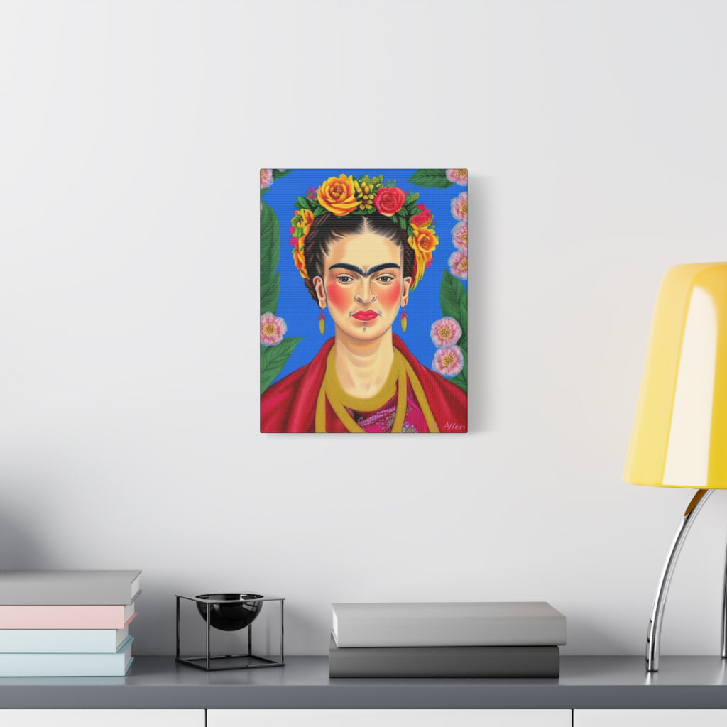 Flower Crown Frida- Original Print