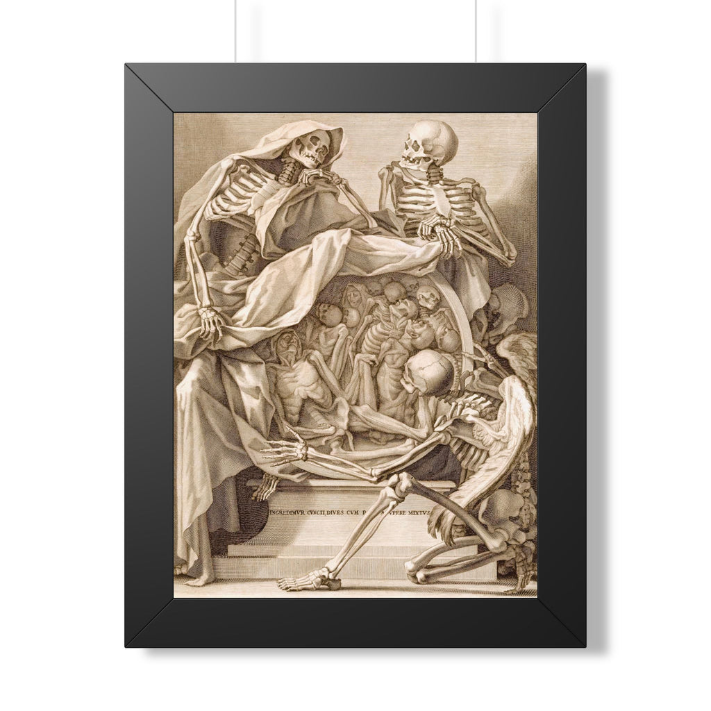 Dead Convrsation Framed Print