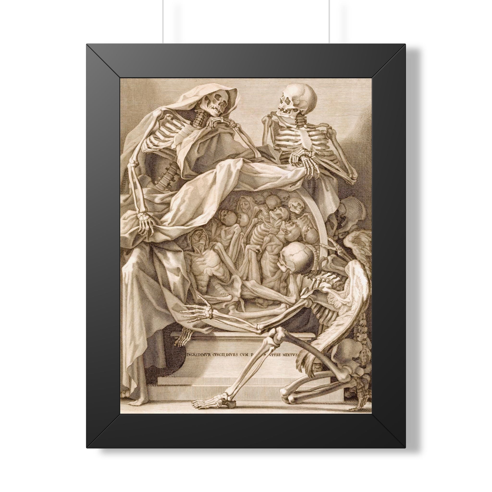 Dead Convrsation Framed Print