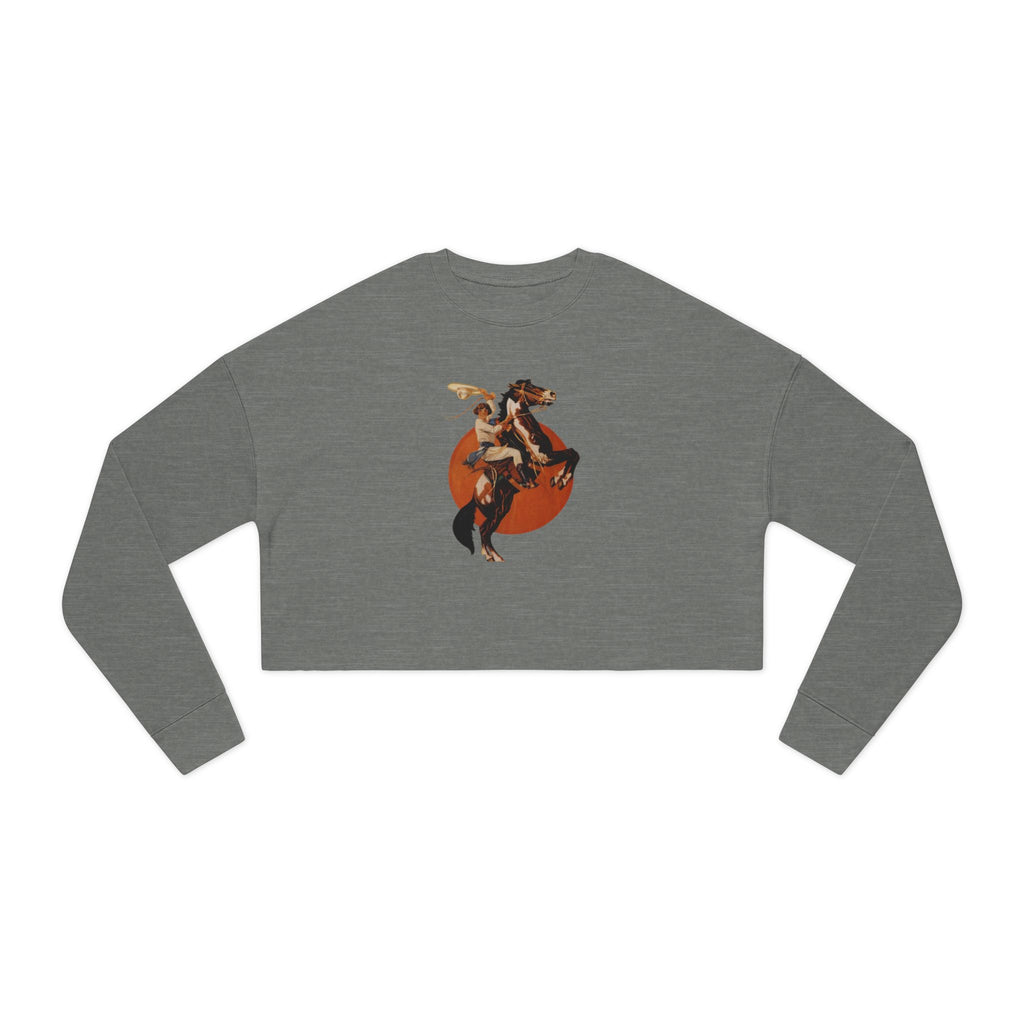 Ride ‘Em High Cropped Sweatshirt