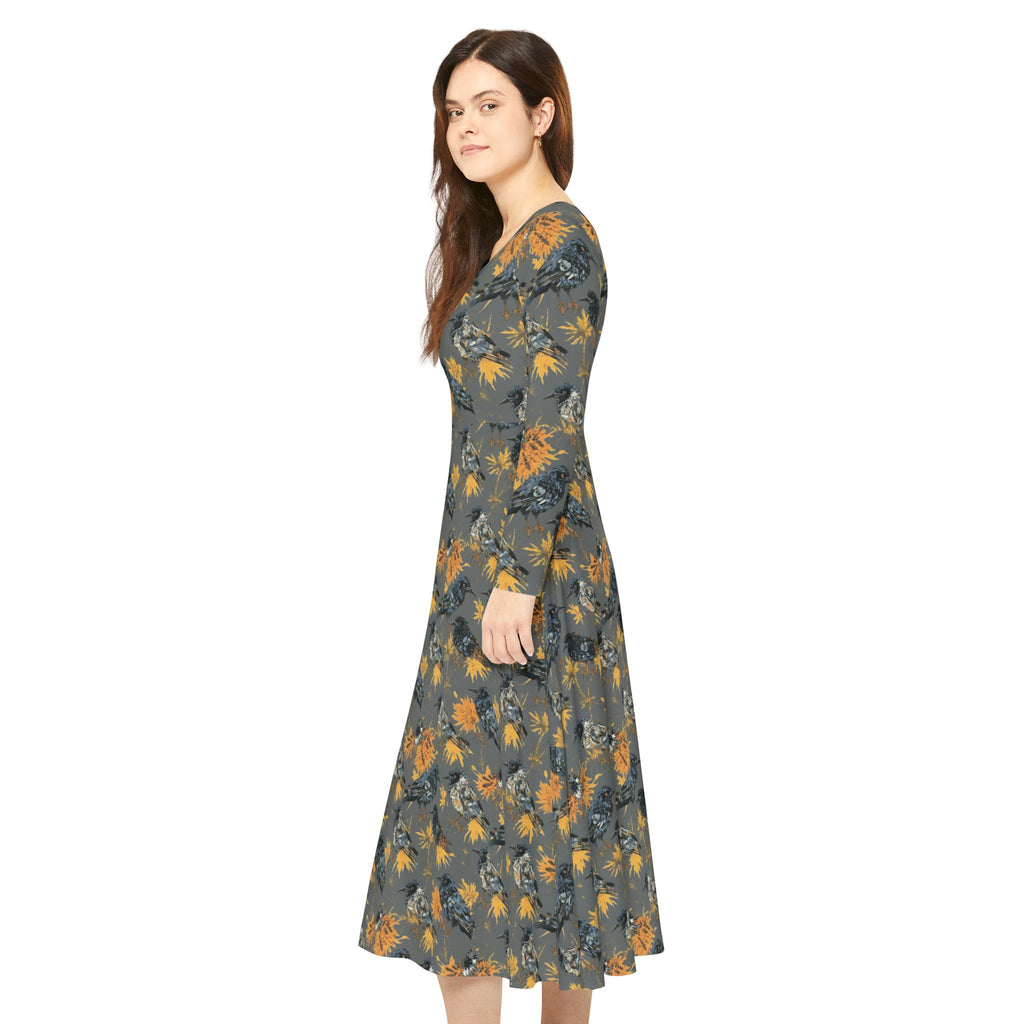 Black Birds Dress
