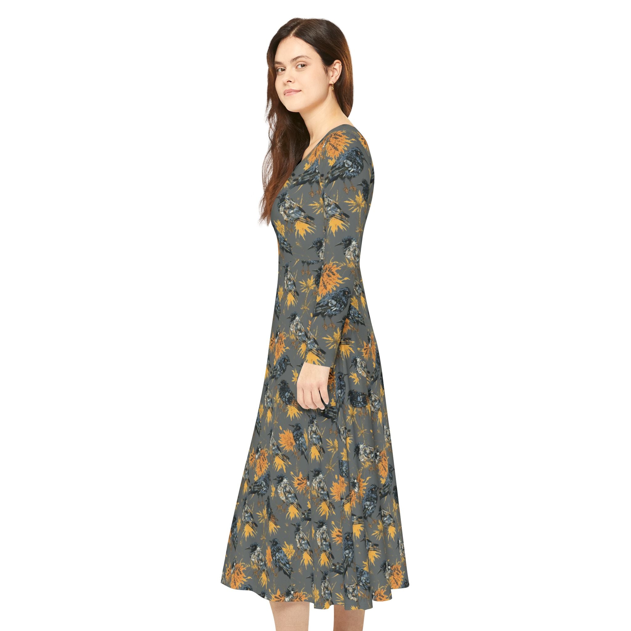 Black Birds Dress