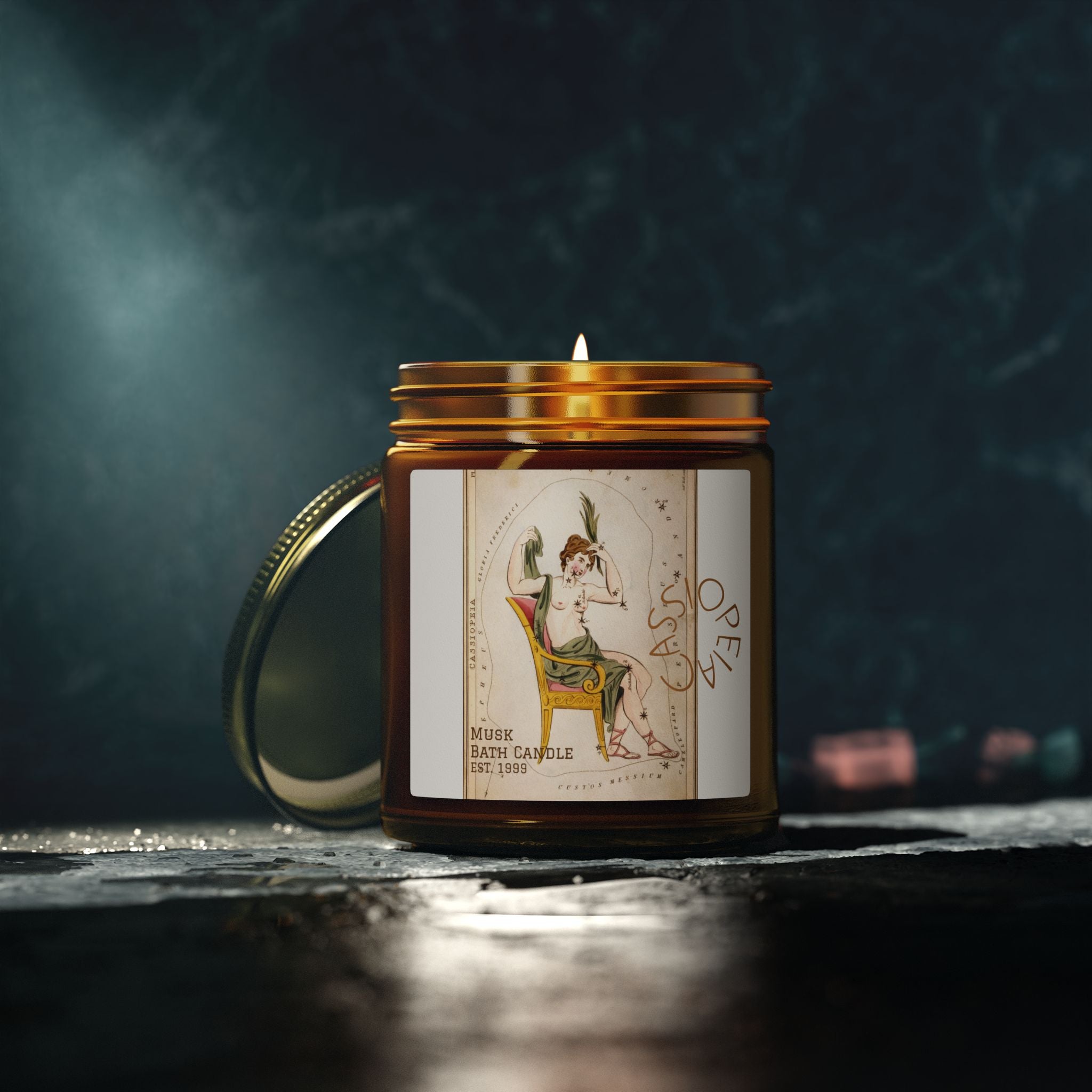 Cassiopeia Musk Bath Candle