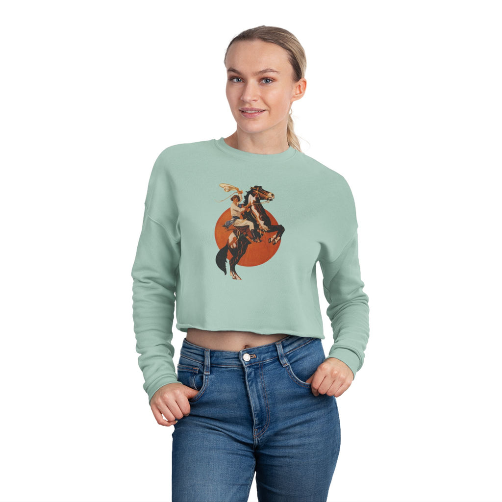 Ride ‘Em High Cropped Sweatshirt