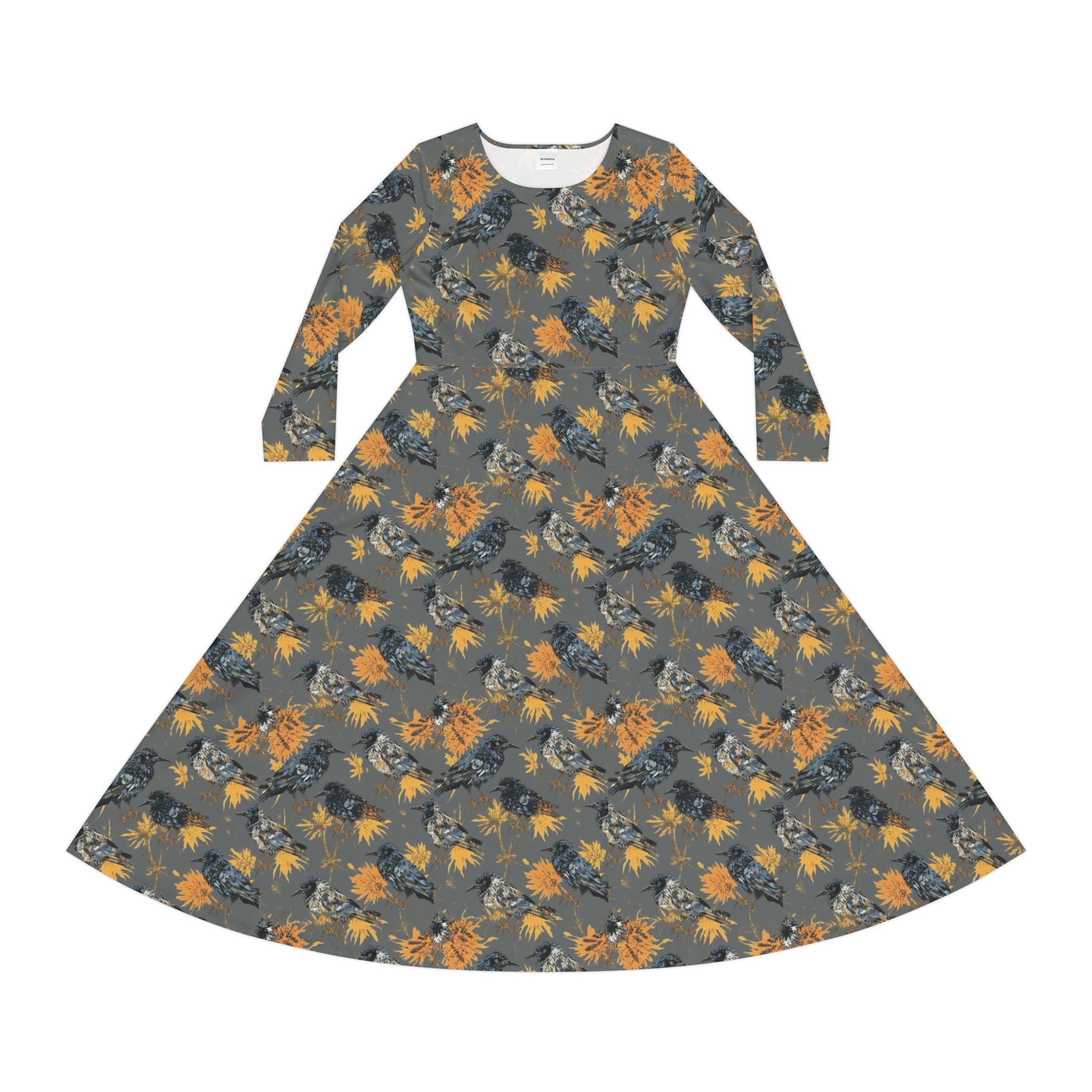 Black Birds Dress