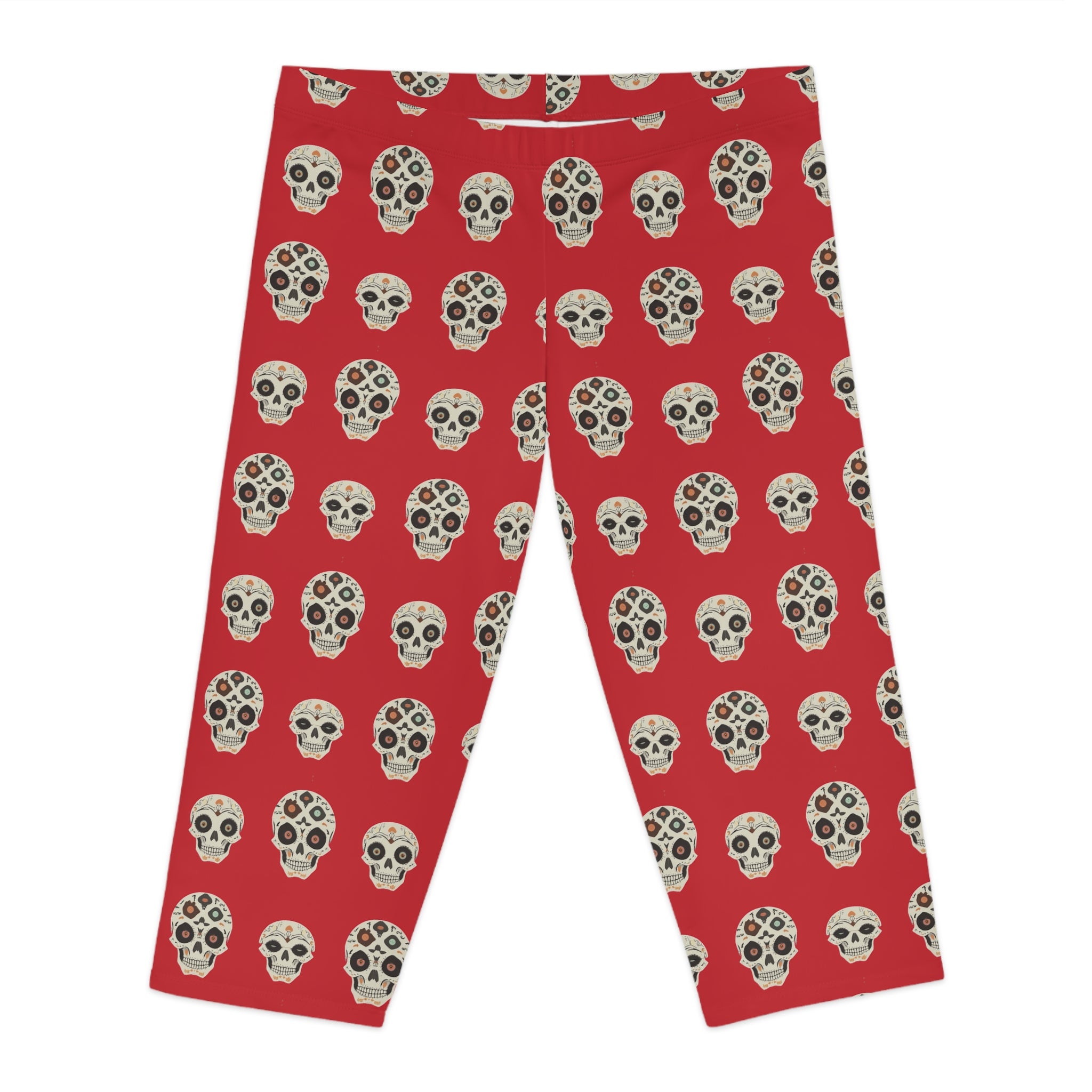 Candy Skull Capris