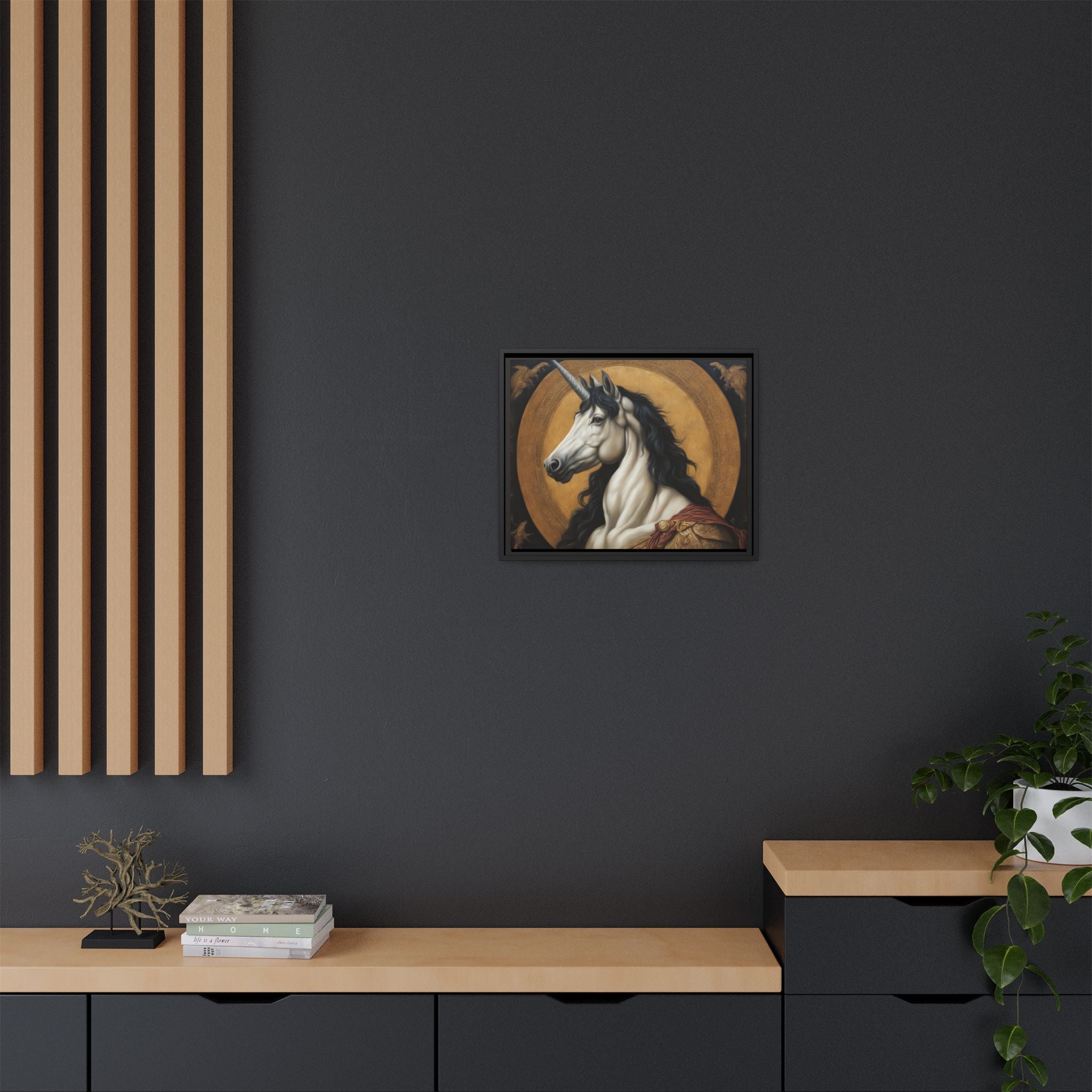 I am the Unicorn Portrait - Original Print
