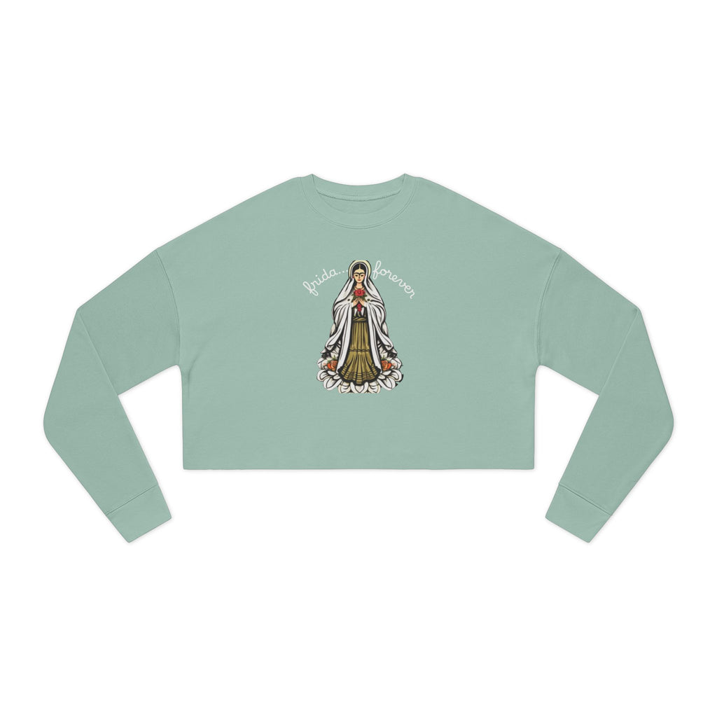 Frida Forever Roadtrip Cropped Sweatshirt