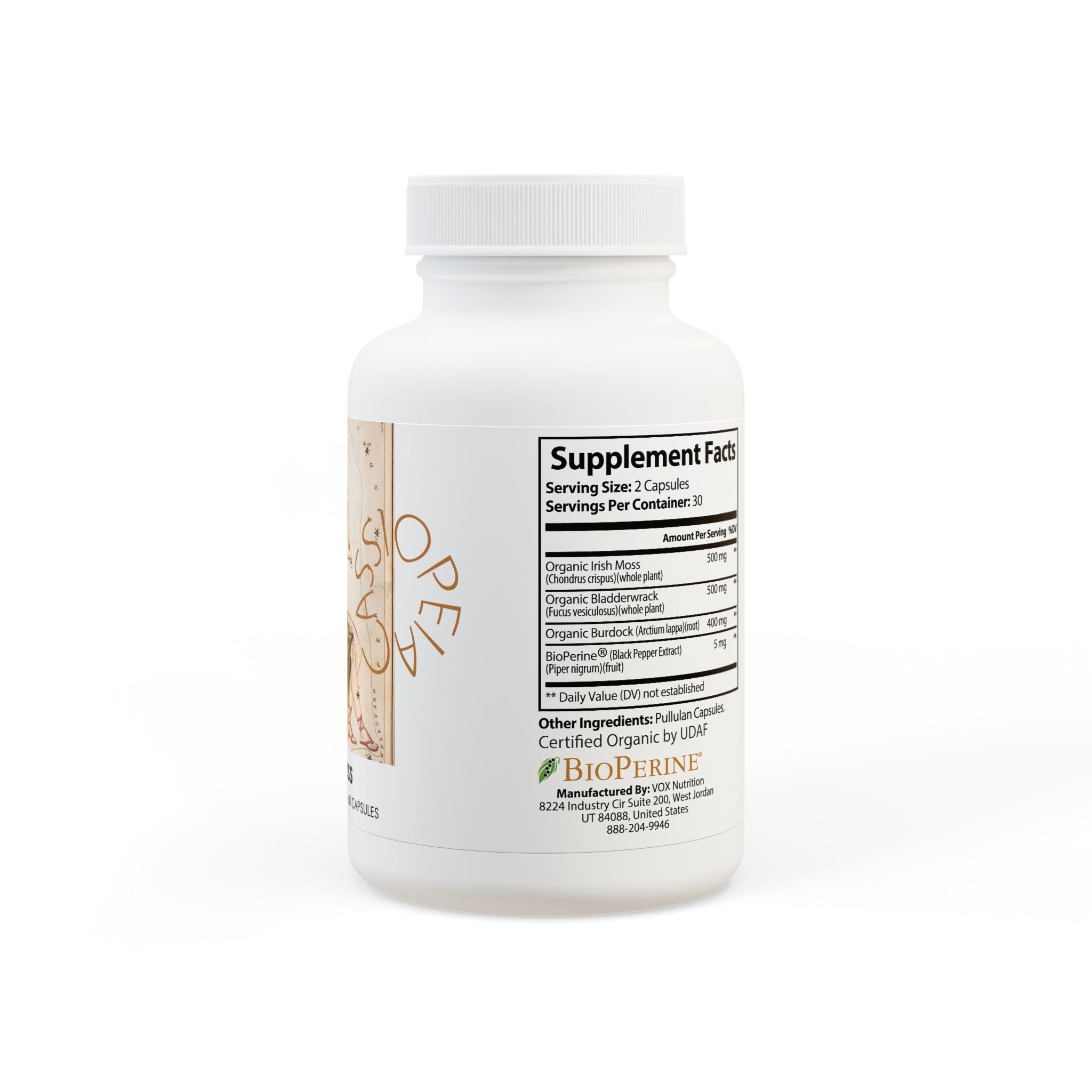 Cassiopeia Sea Moss Supplement (60 Capsules)