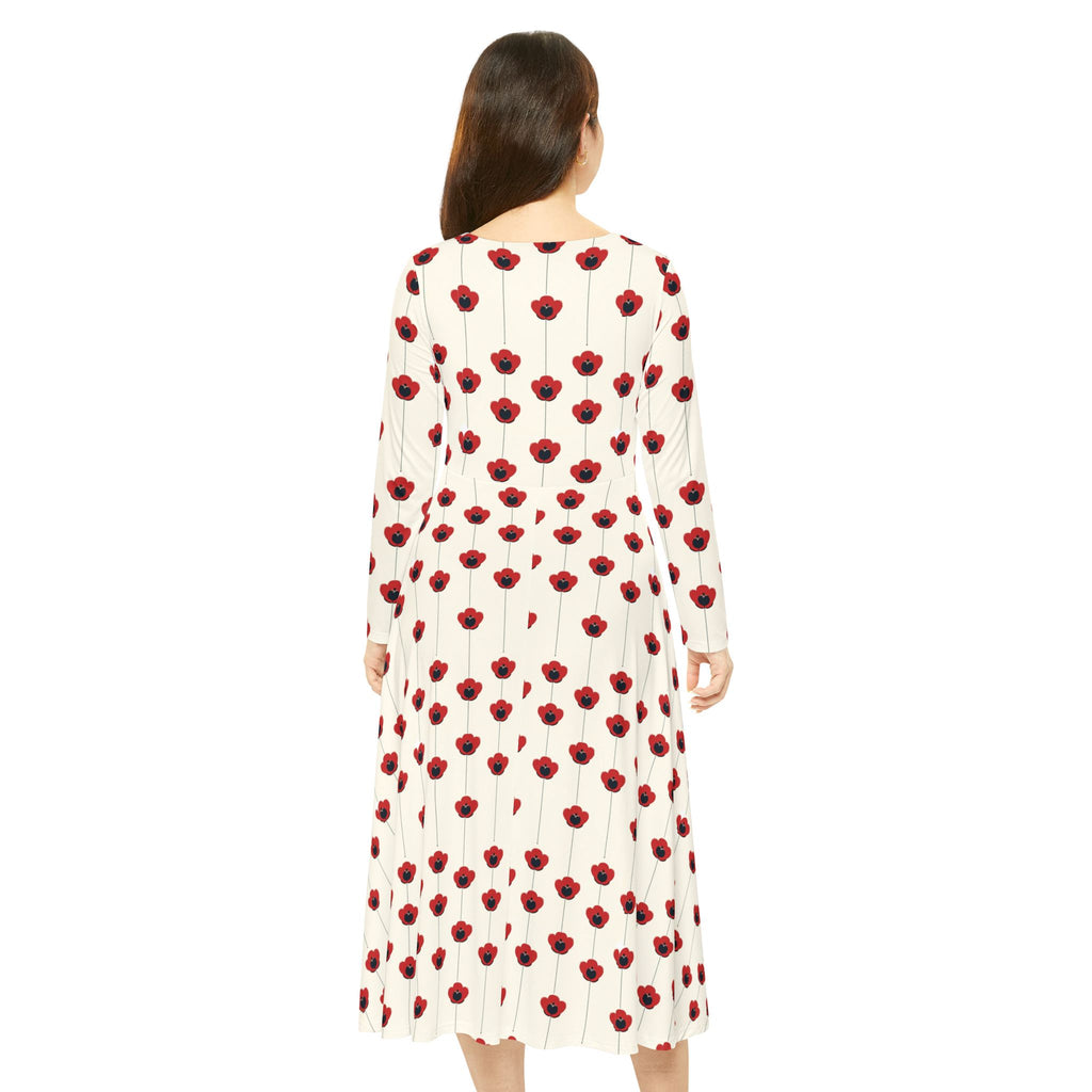 Poppy Dress — Long Sleeve Dress