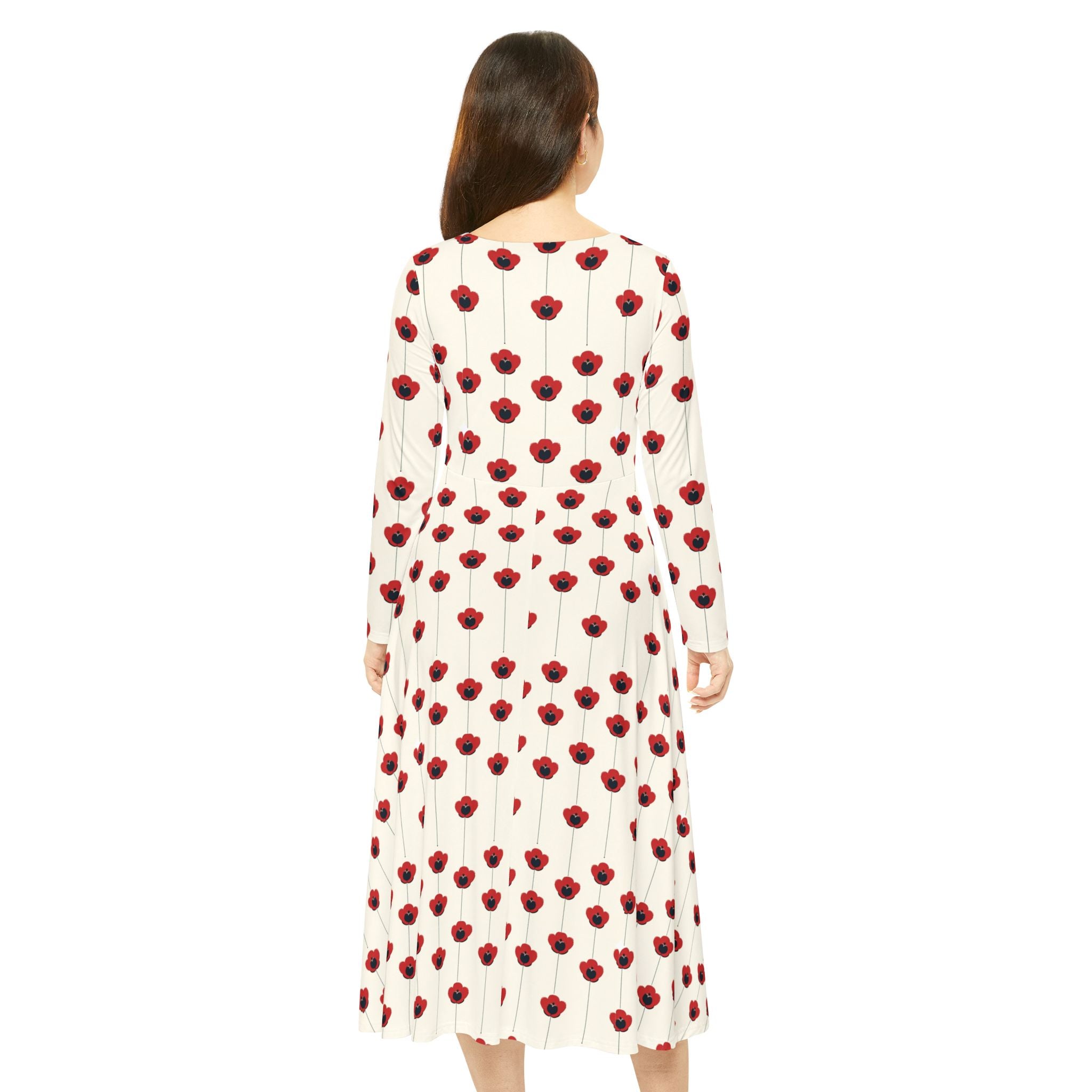 Poppy Dress — Long Sleeve Dress