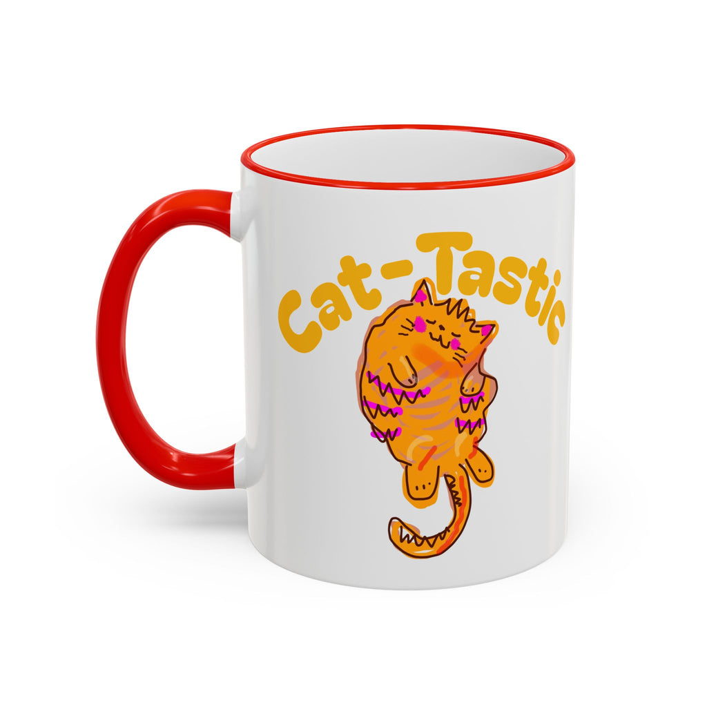 Cat-Tastic Mug — Cute Orange Cat Coffee Cup (11oz/15oz)