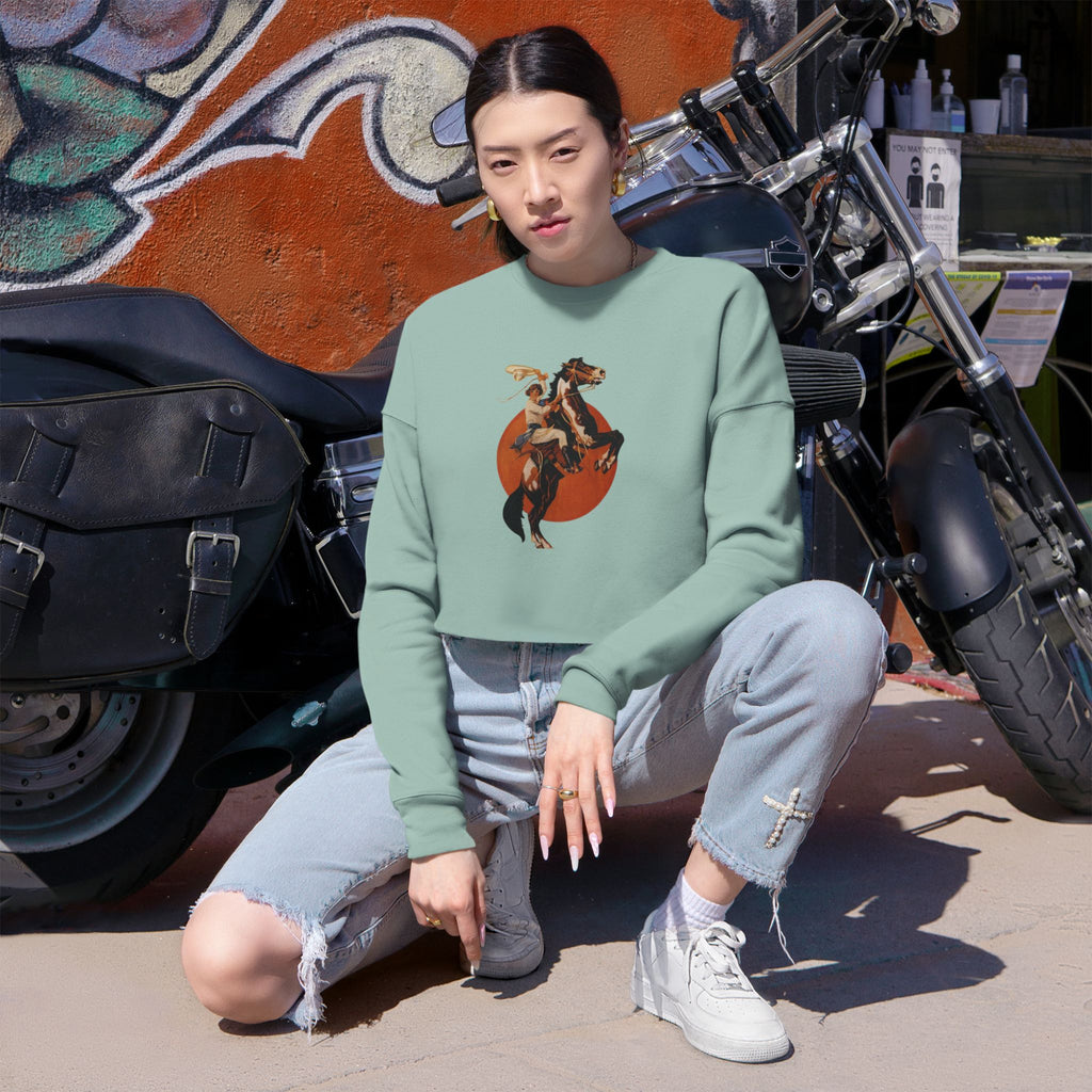 Ride ‘Em High Cropped Sweatshirt
