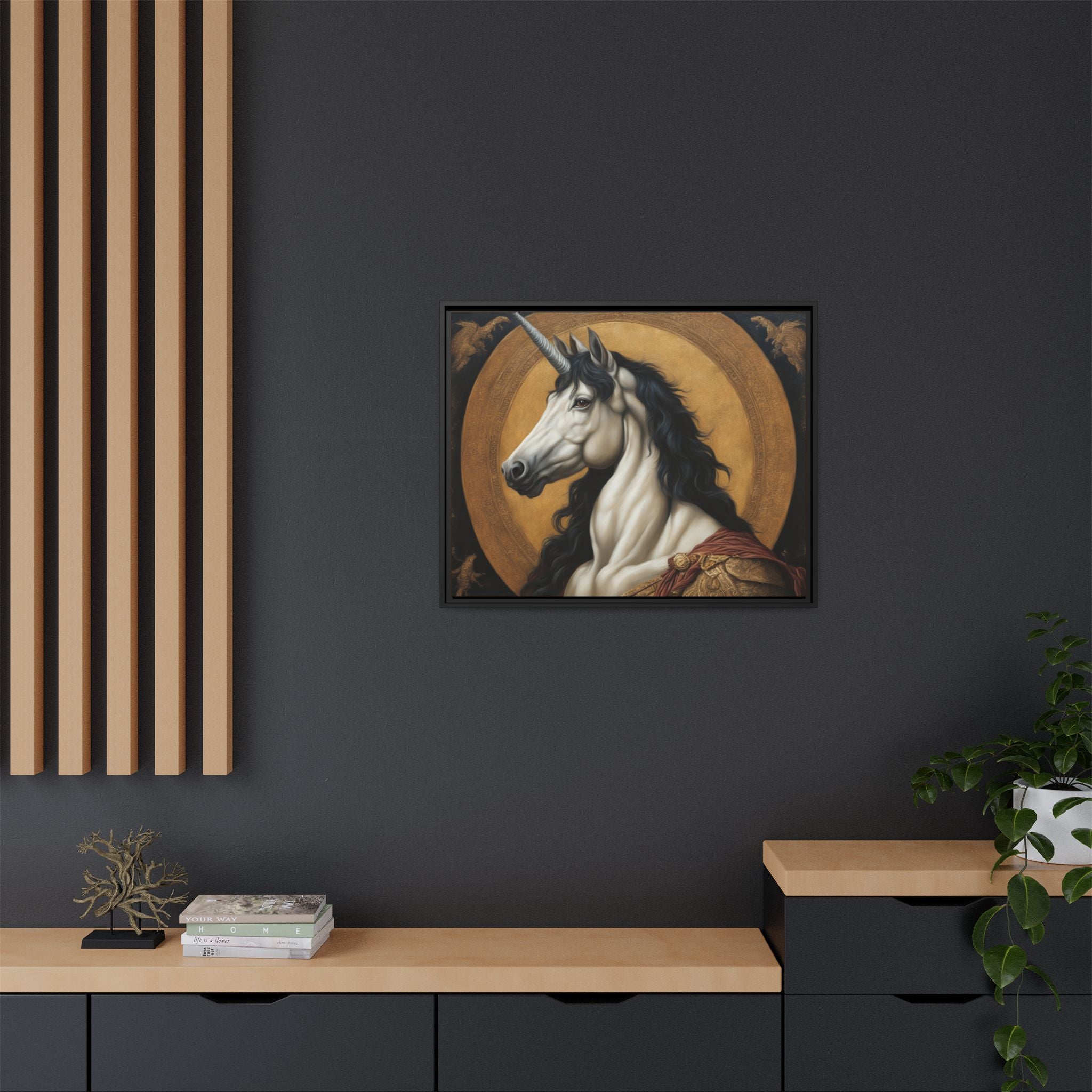 I am the Unicorn Portrait - Original Print