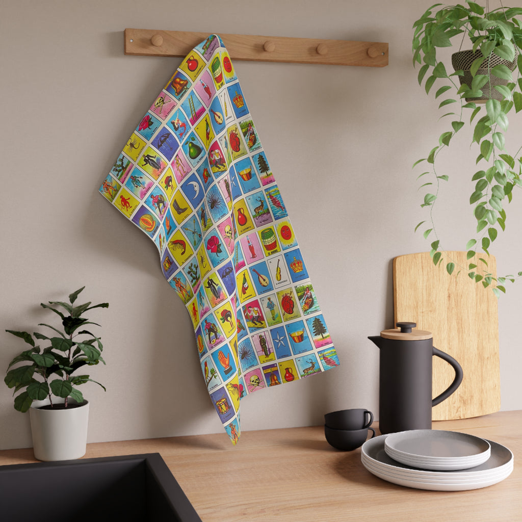 Lotería Tea Towel