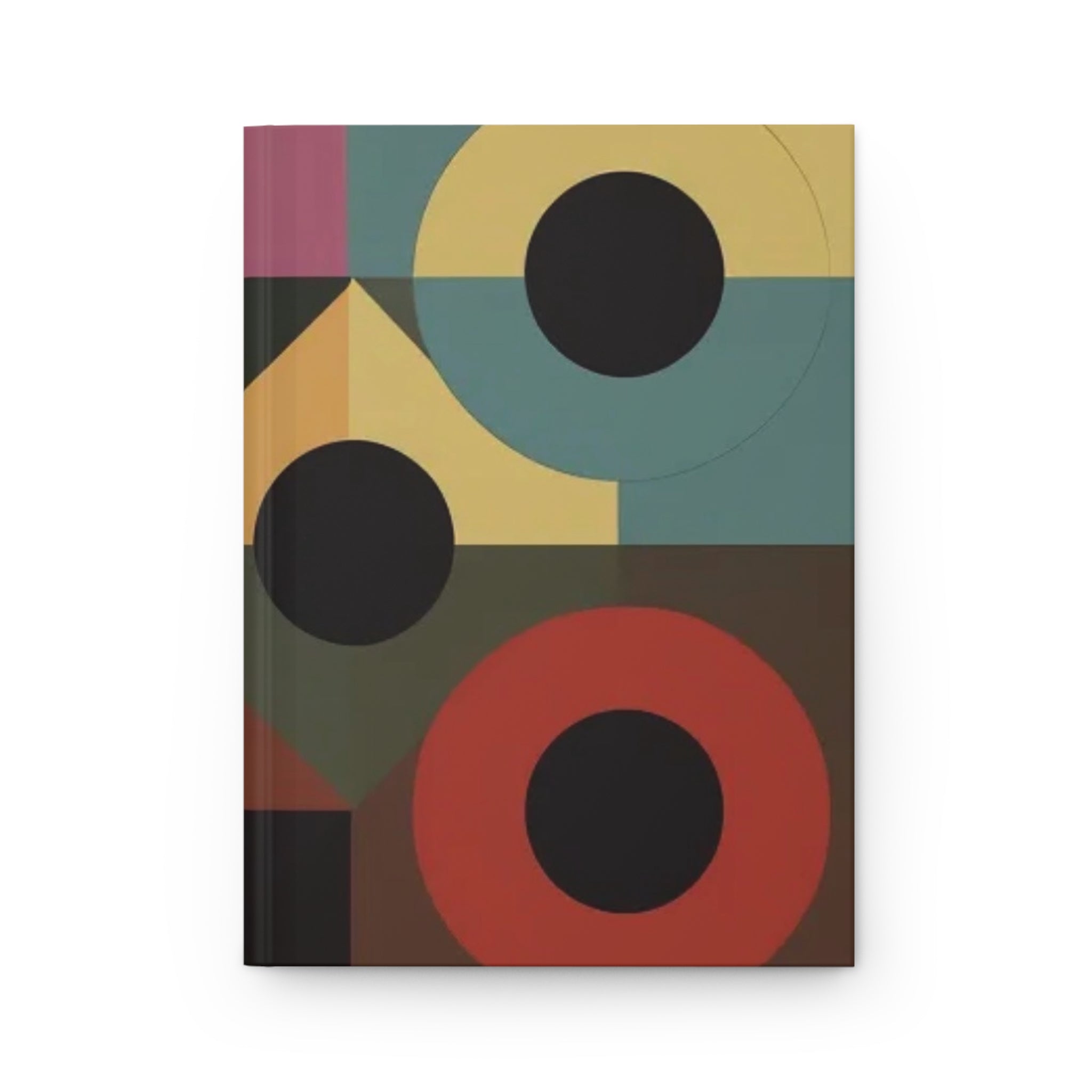 Retro Circles Hardcover Journal