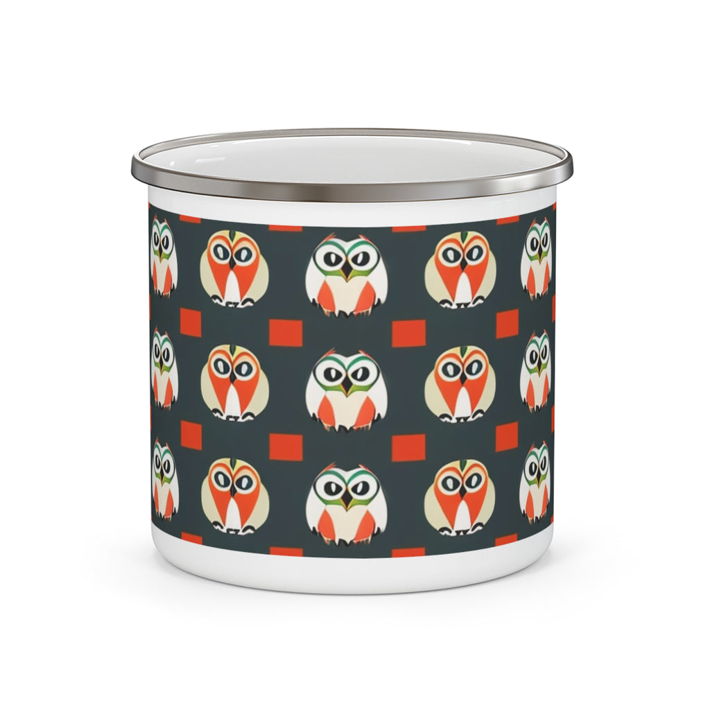 Wood Owl Camping Mug — 'Mountain God'