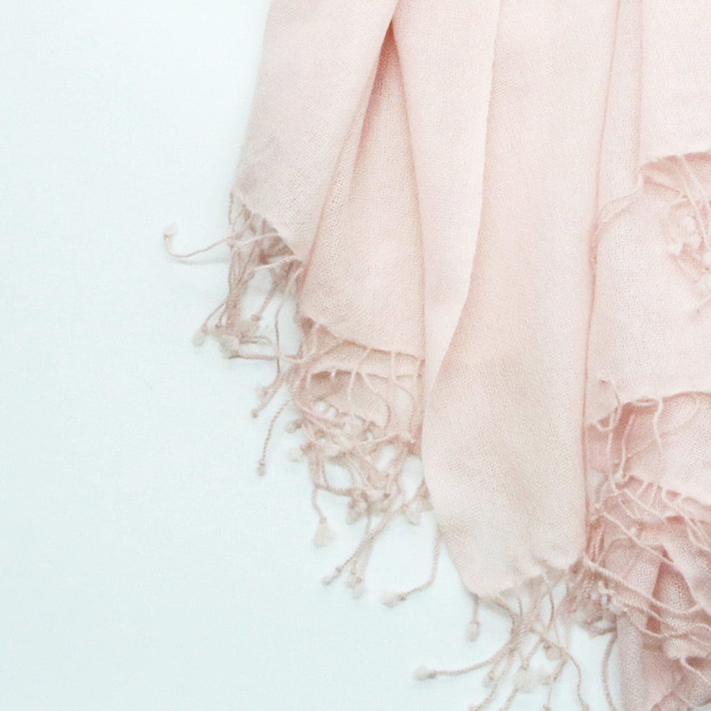 Fringey Cashmere Wrap