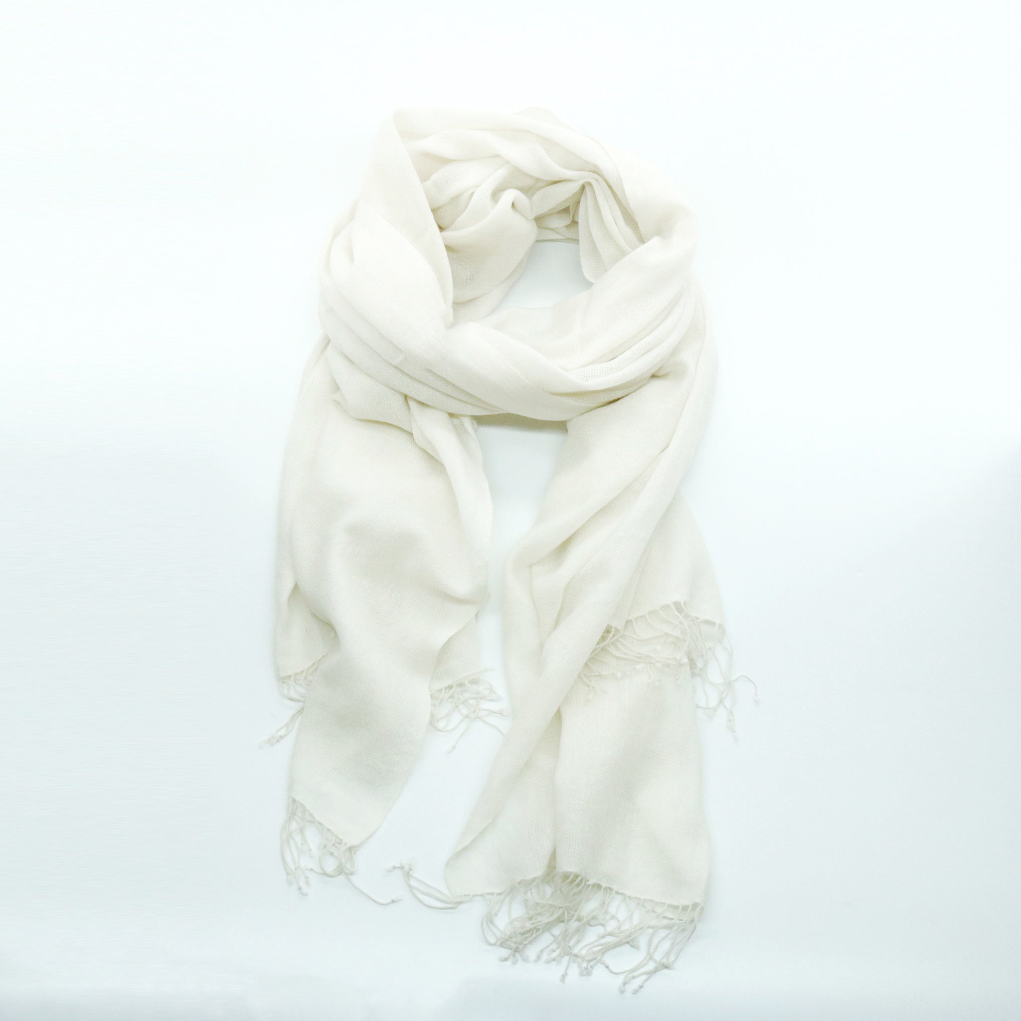Fringey Cashmere Wrap
