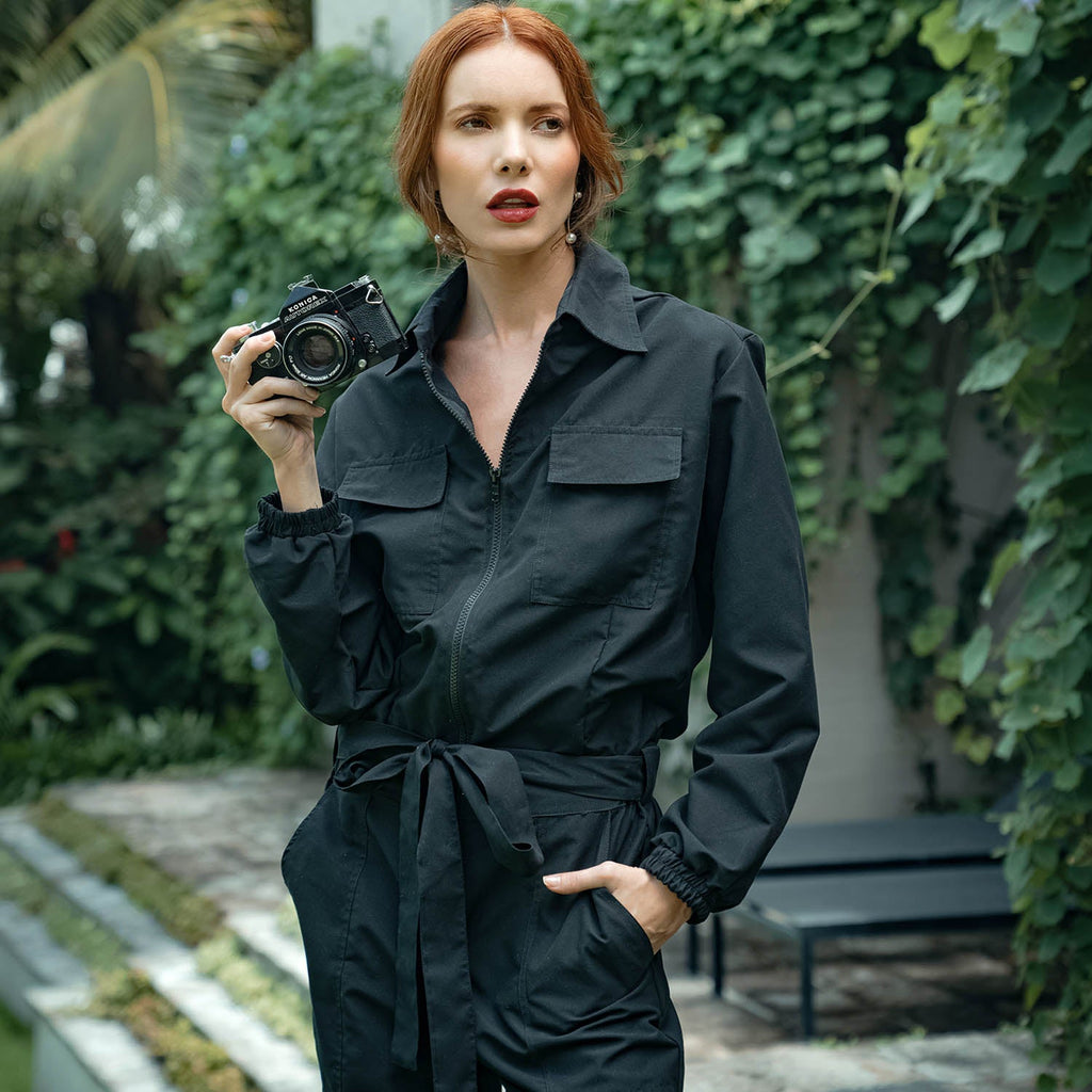 The Amelia Recycled Travel Jumpsuit