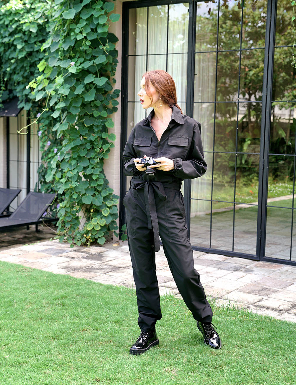 The Amelia Recycled Travel Jumpsuit