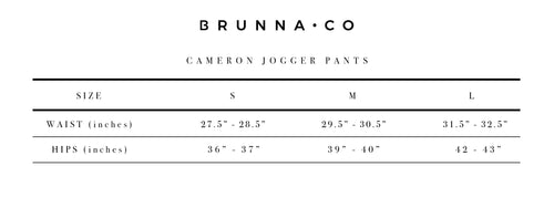 CAMERON Bamboo Fleece Joggers