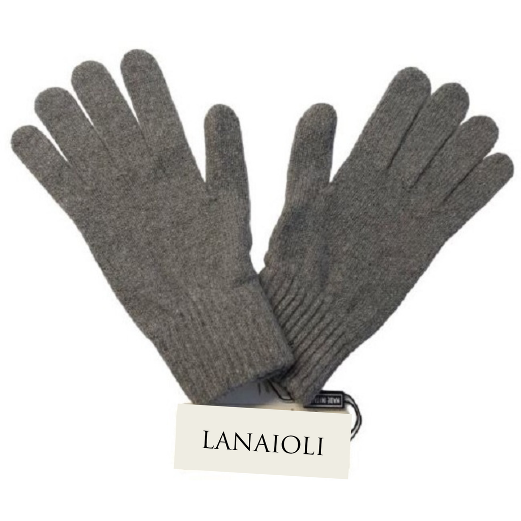Women's Gloves in Regenerated Cashmere